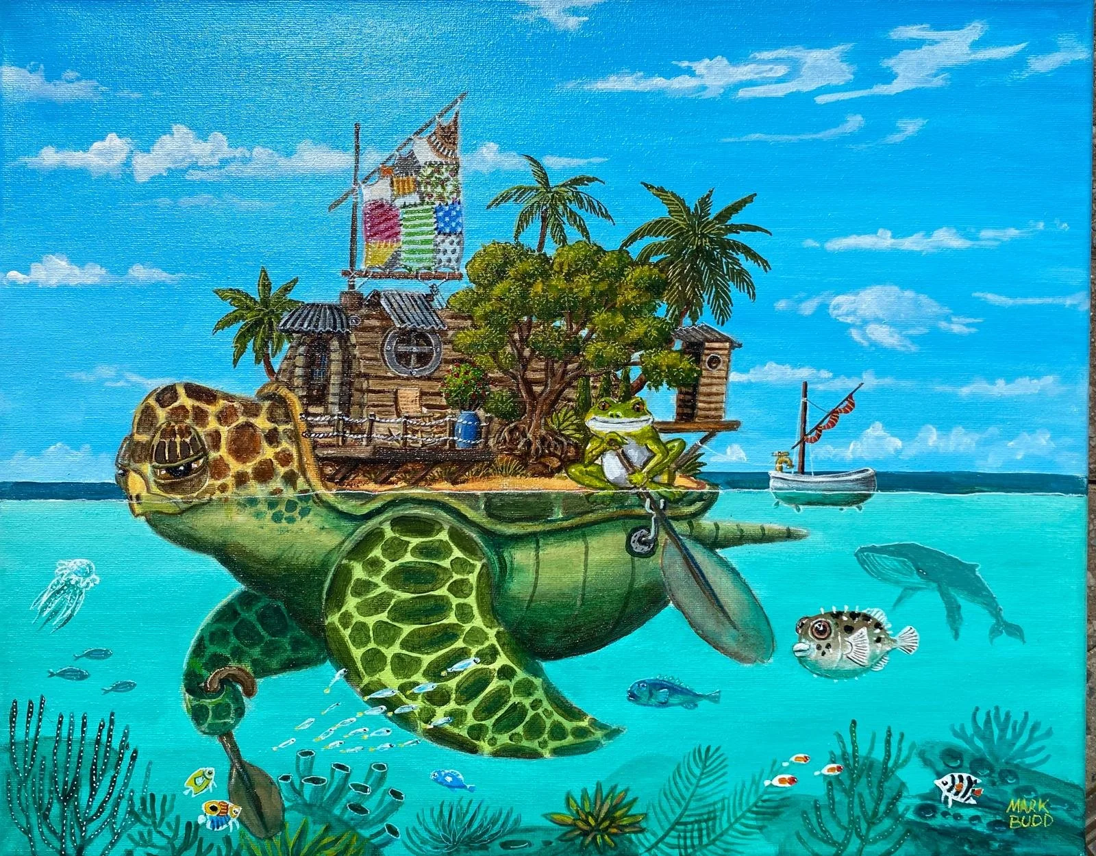 turtle-island-frog-friendship-original-painting-mark-budd-art.jpg