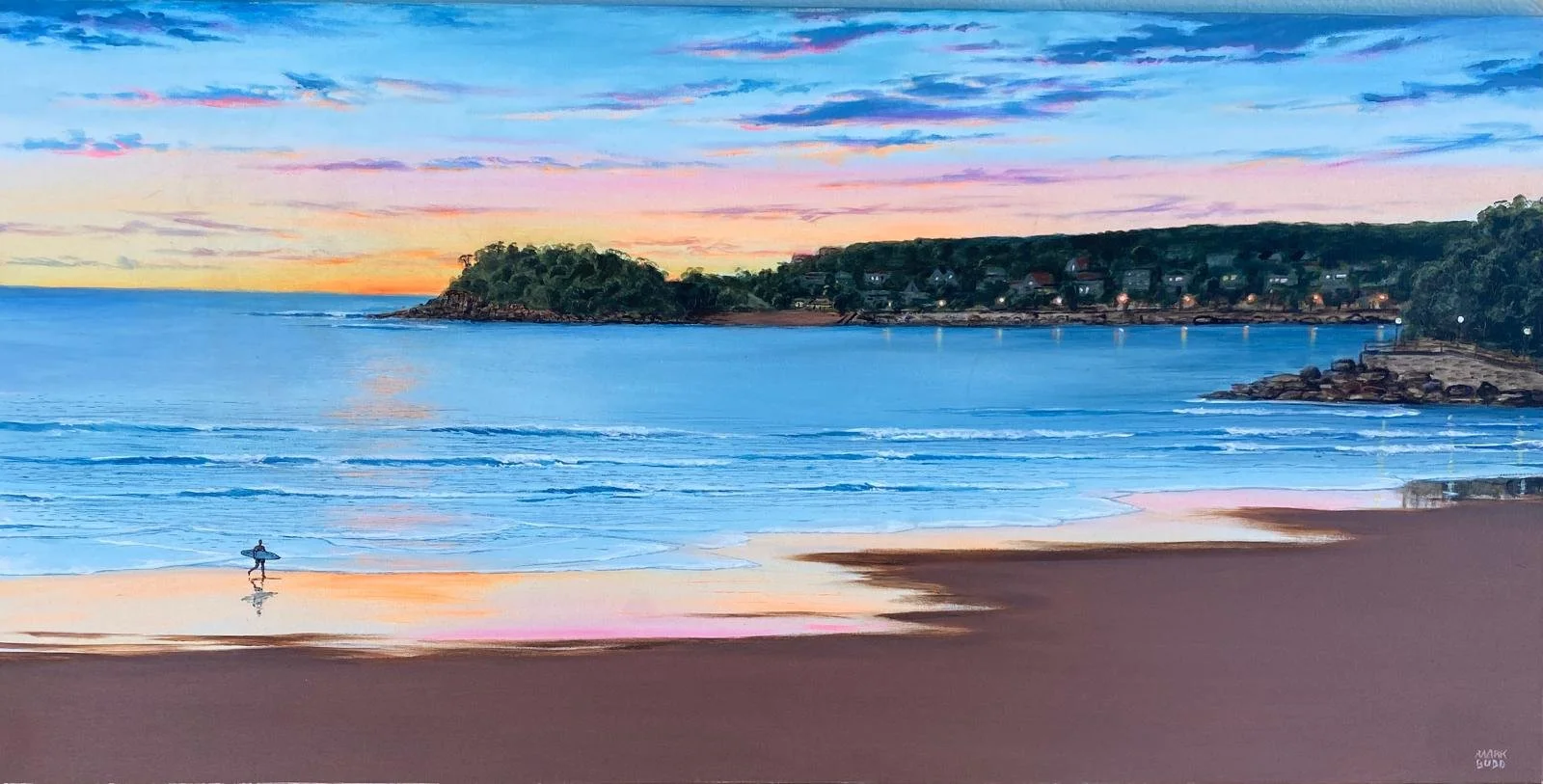 sunrise-shelly-beach-sydney-mark-budd-art.jpg