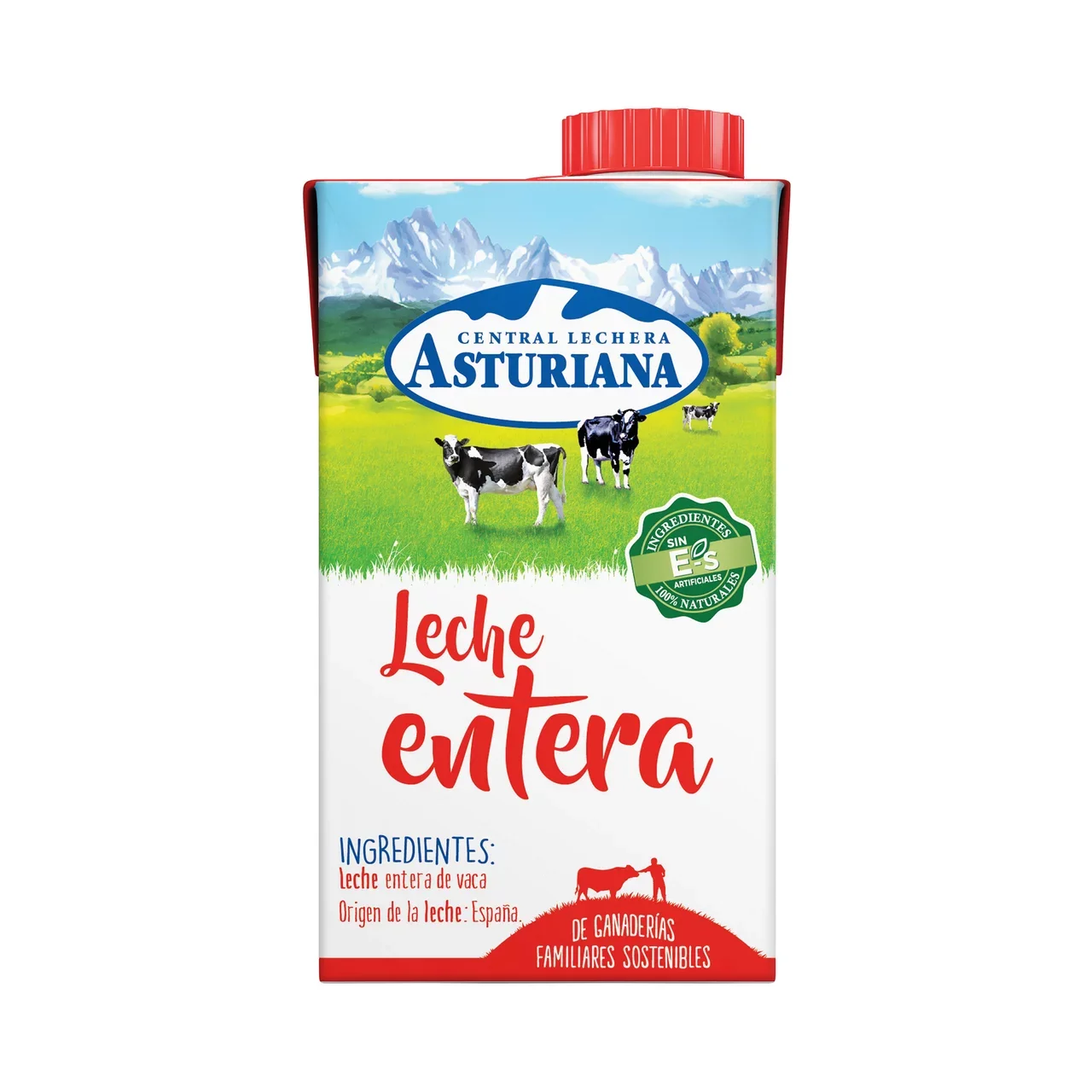 Leche entera individual (200 ml)