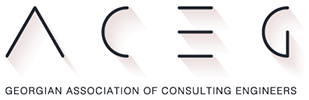 Logo of the Georgia Association of Consulting Engineers, featuring stylized letters G, A, C, and E.
