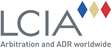 LCIA logo with the text 'Arbitration and ADR worldwide' beneath it.