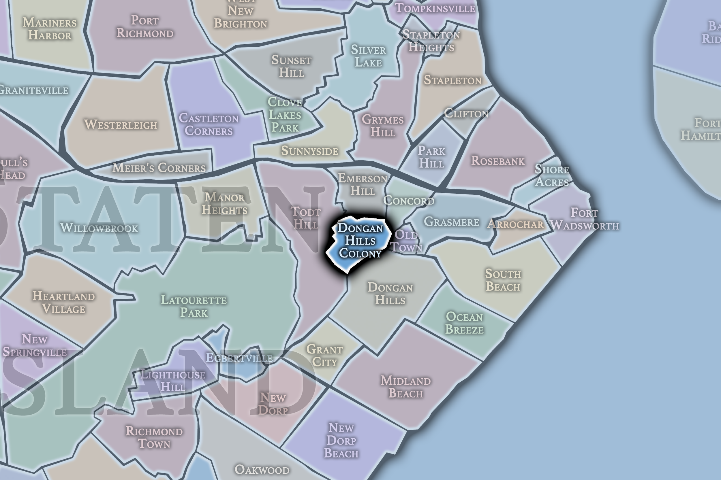 Dongan Hills Colony Neighborhood Map.png