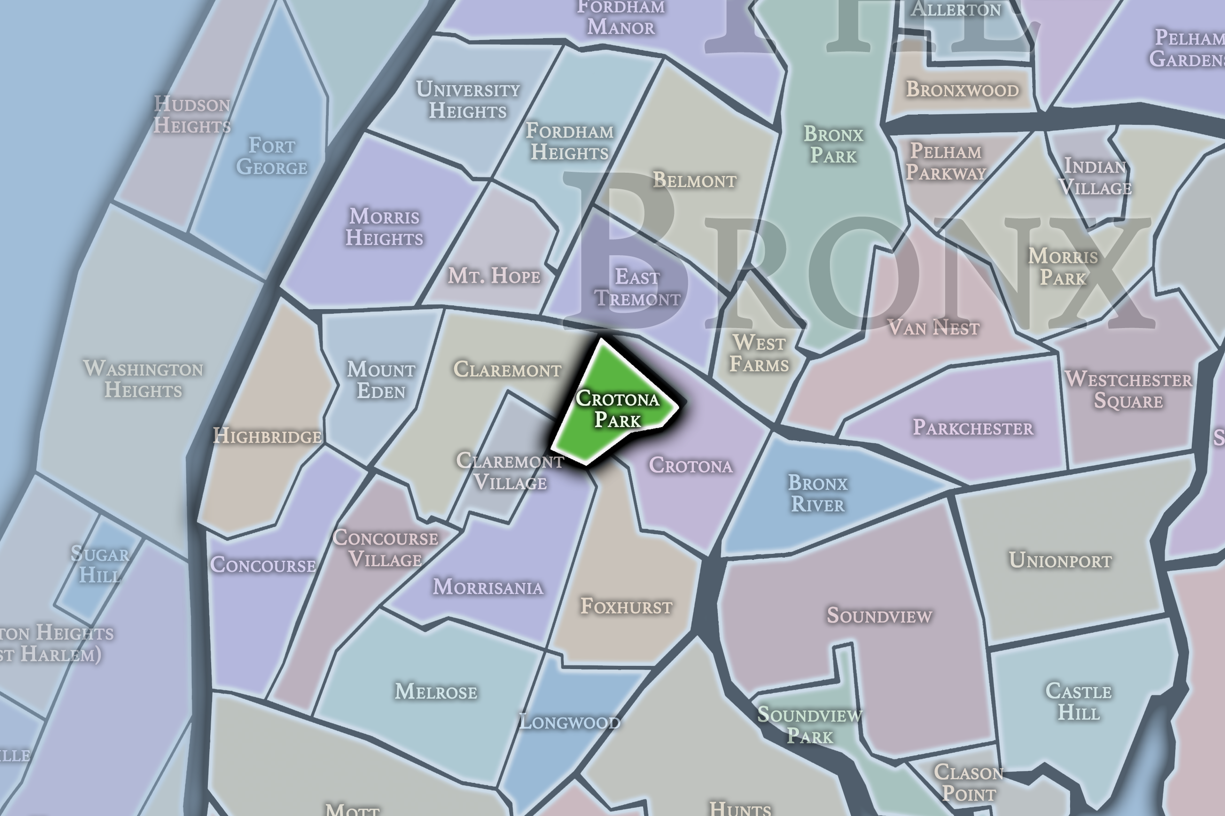 Crotona Park Neighborhood Map.png