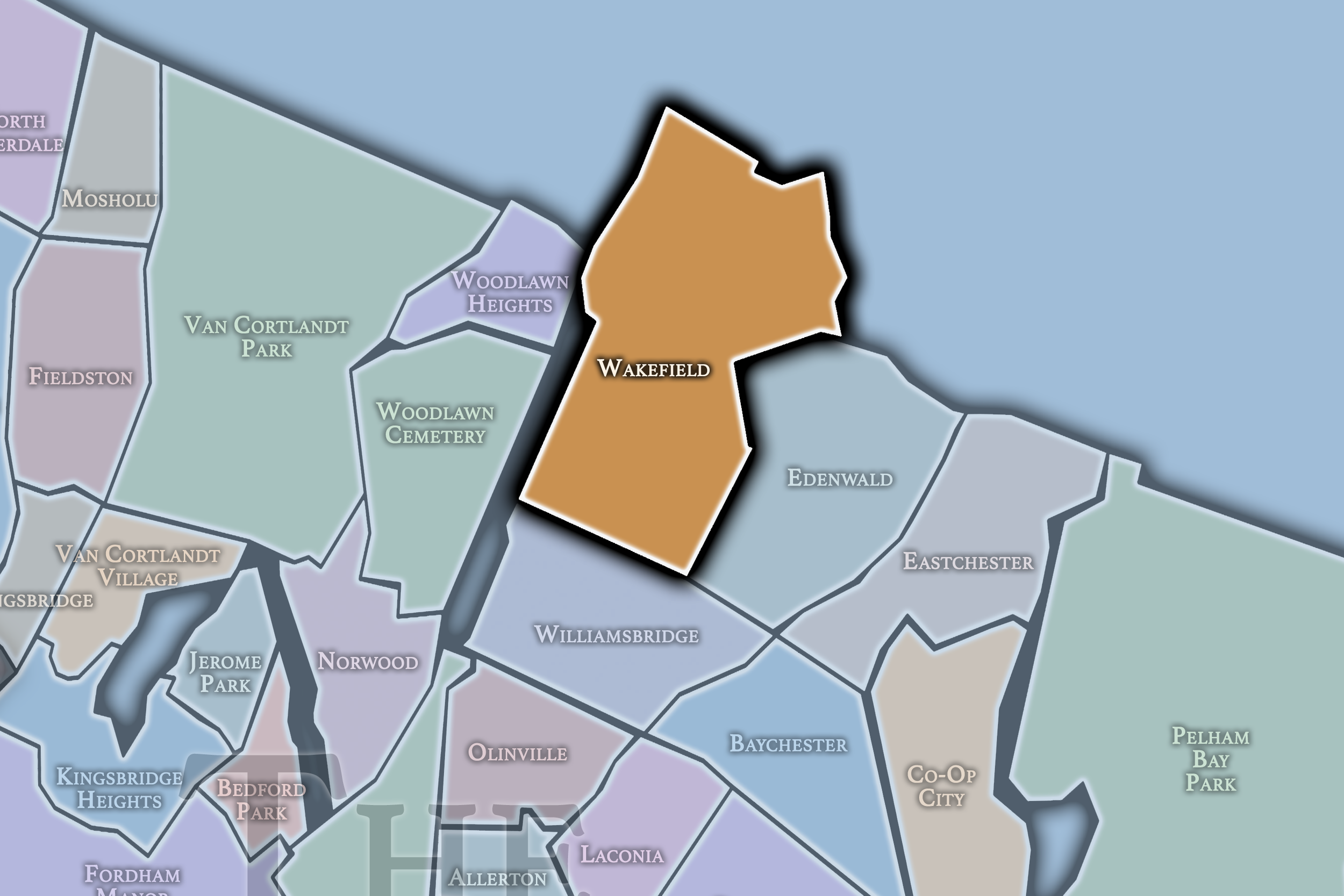 Wakefield Neighborhood Map.png