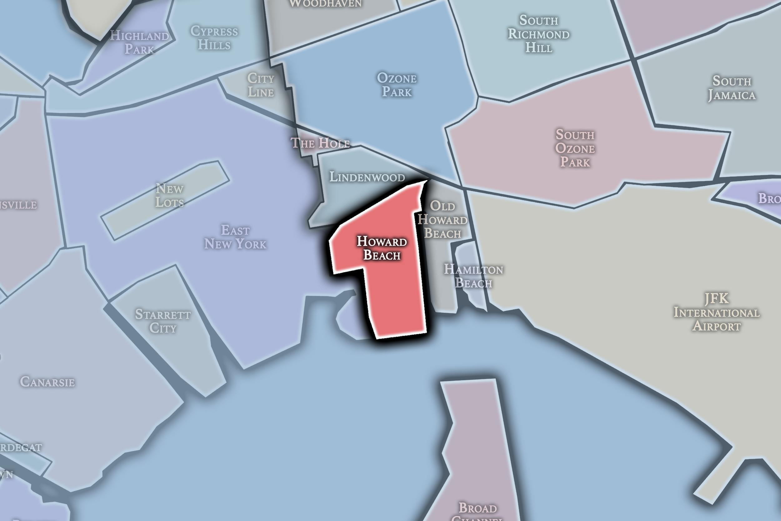 Howard Beach Neighborhood Map.png