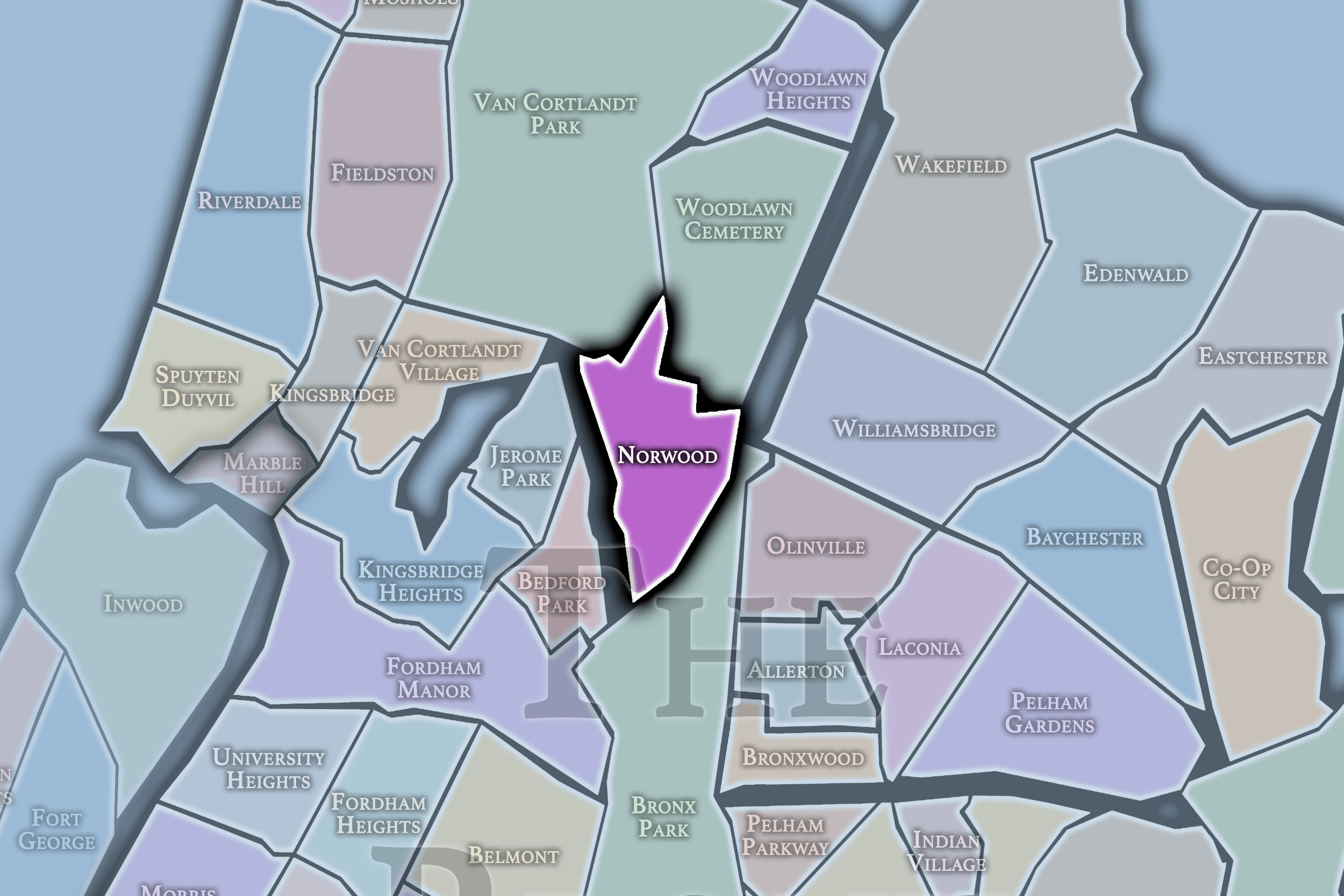 Norwood Neighborhood Map.png