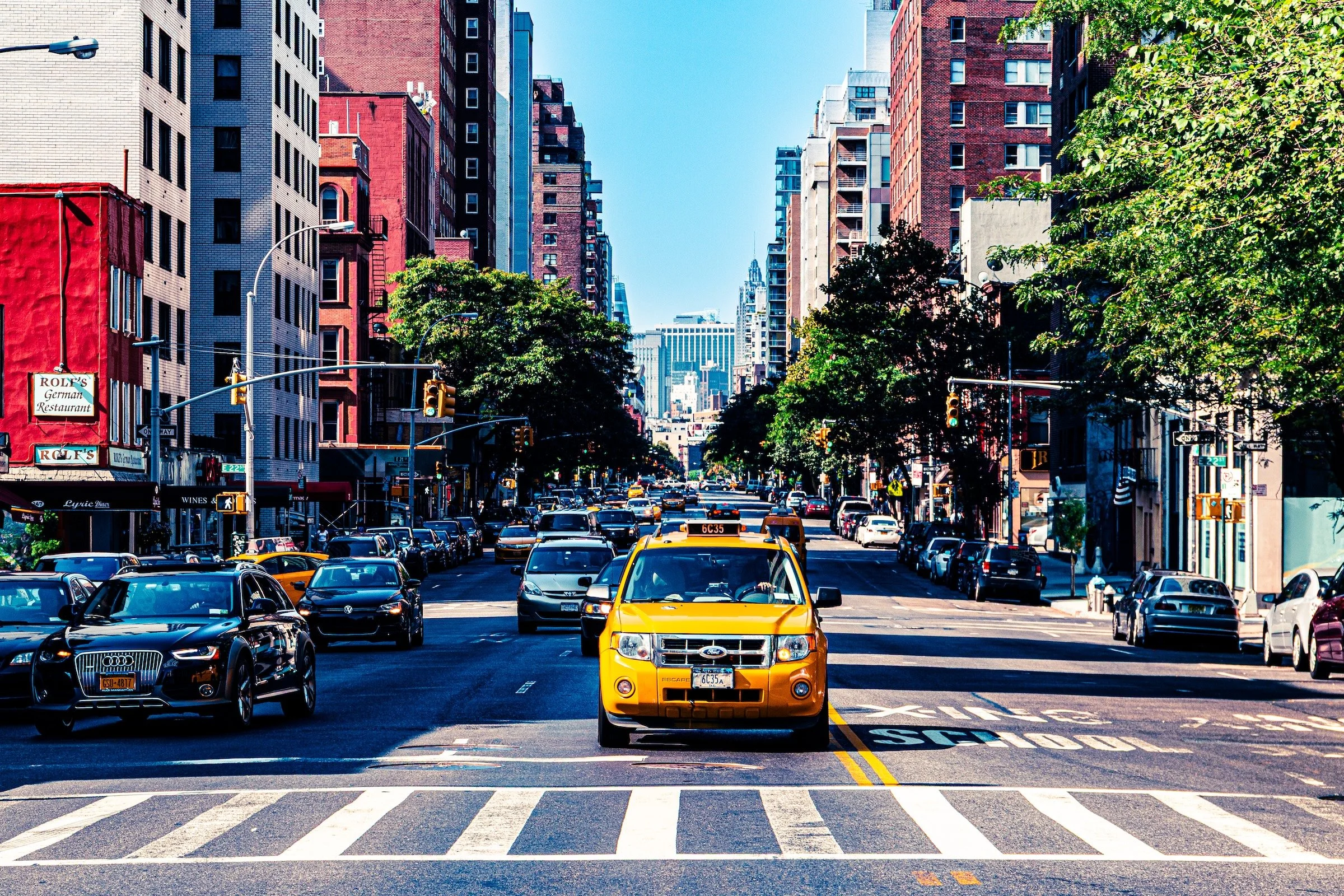 South on 3rd Avenue At East 23rd - Click To Purchase Prints