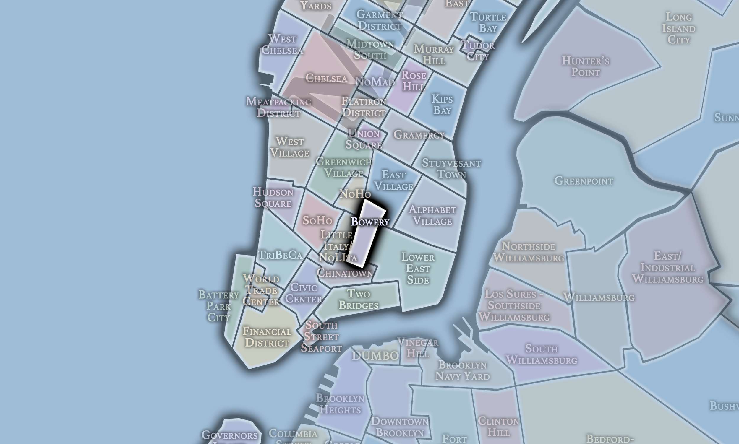 Bowery Neighborhood Map.png