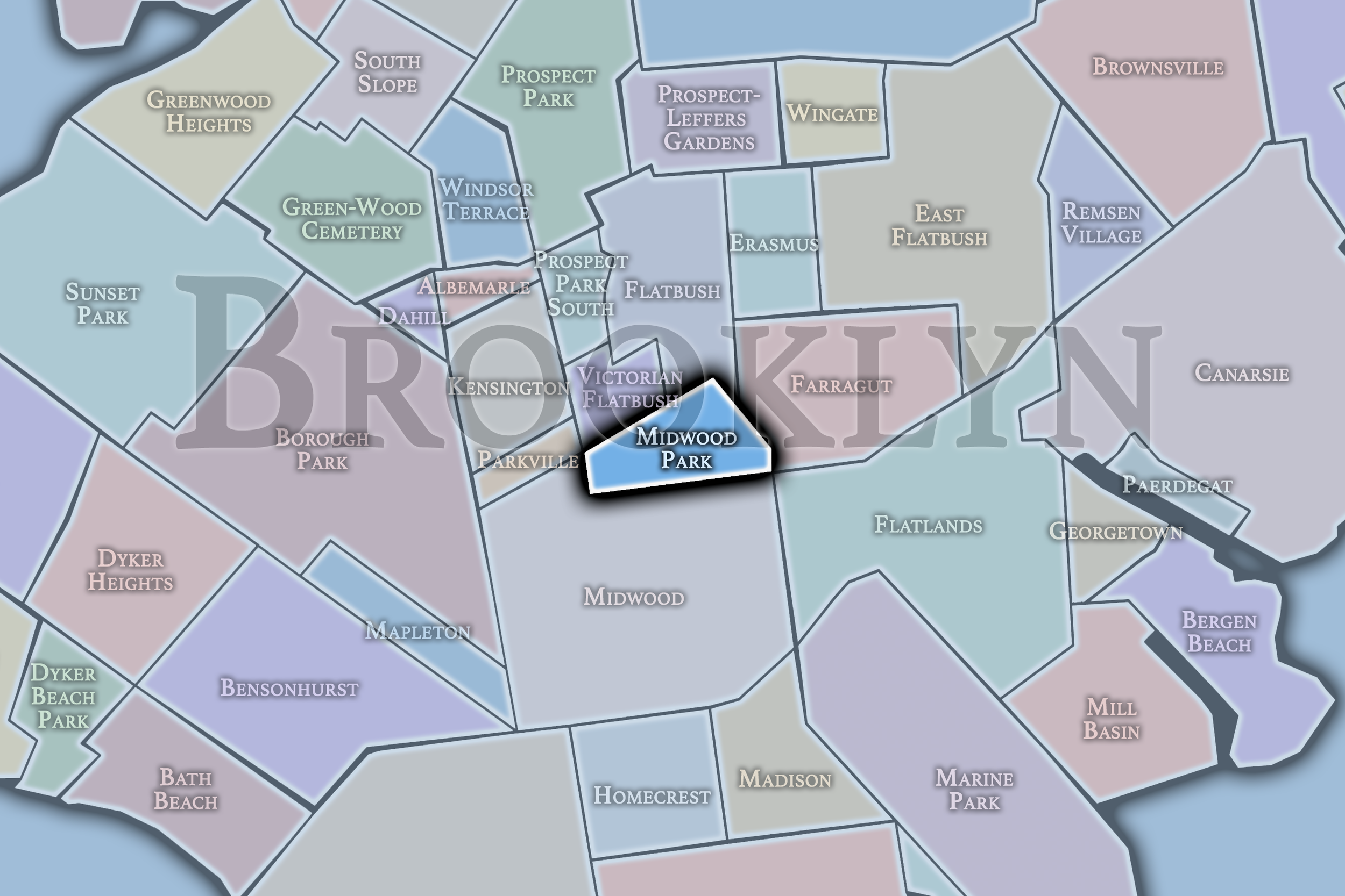 Midwood Park Neighborhood Map.png