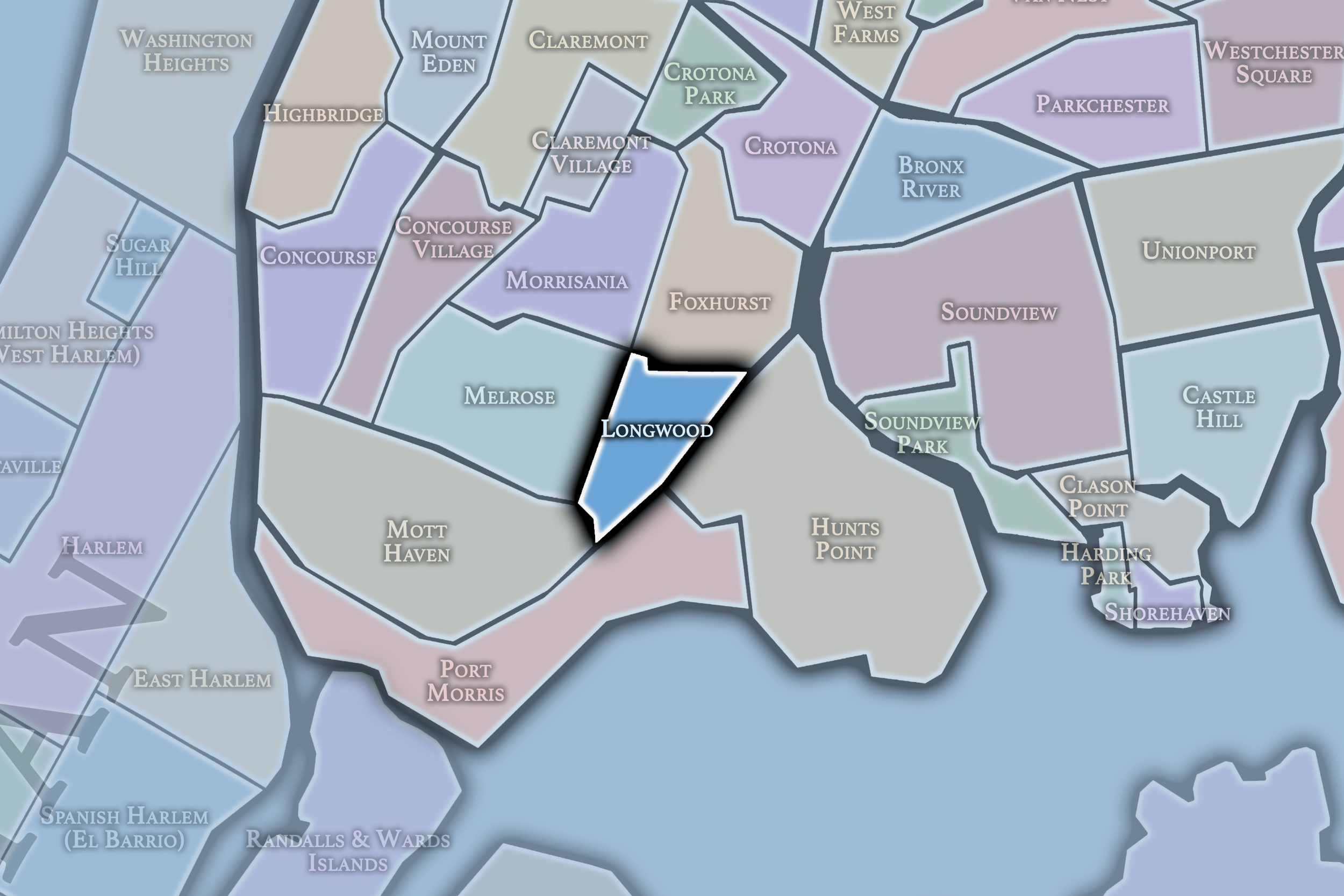 Longwood Neighborhood Map.png