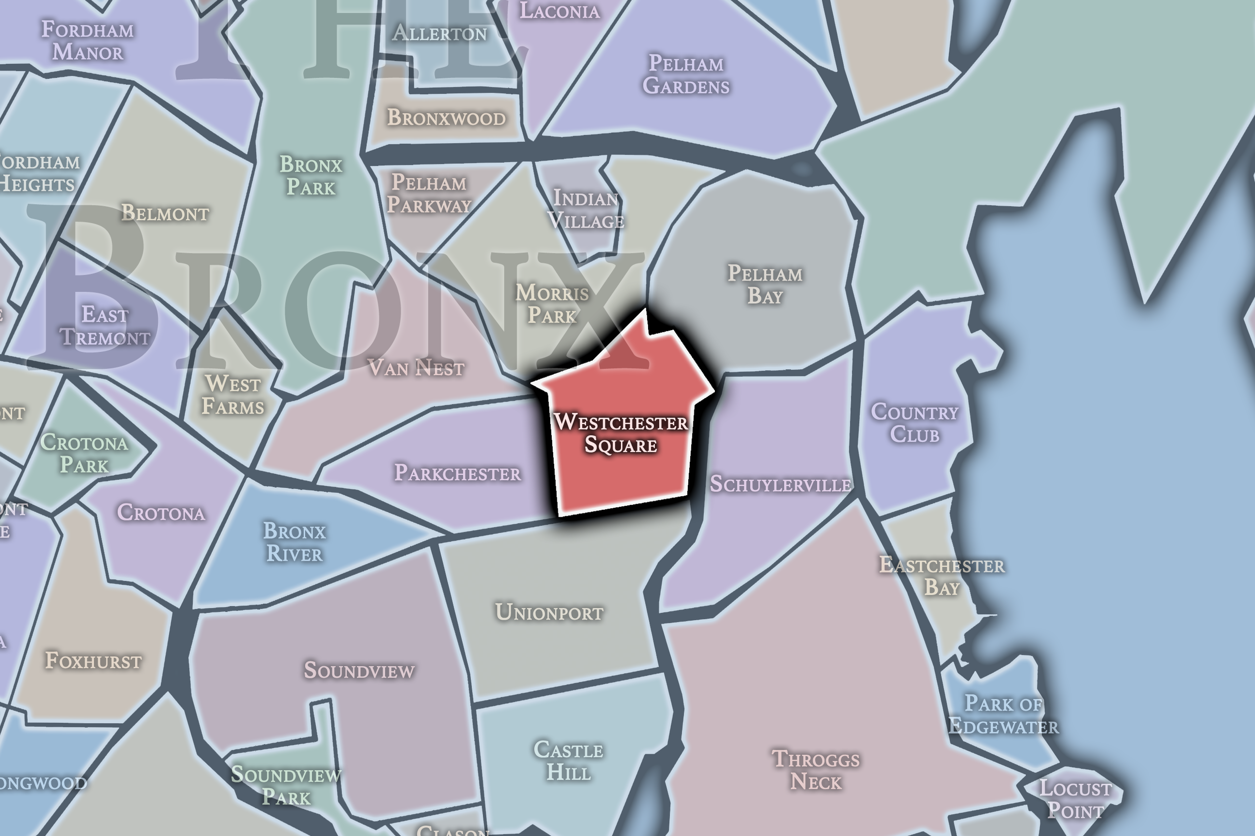 Westchester Square Neighborhood Map.png