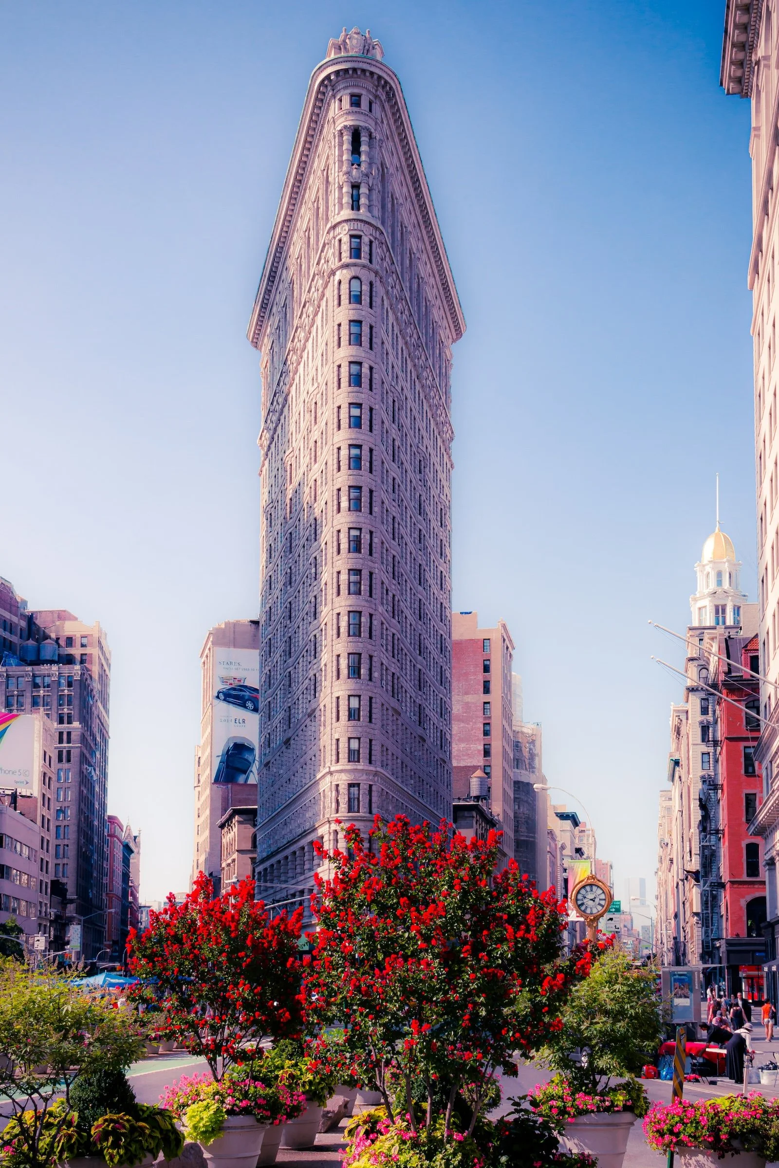 Flatiron Floral - Click To Purchase Print