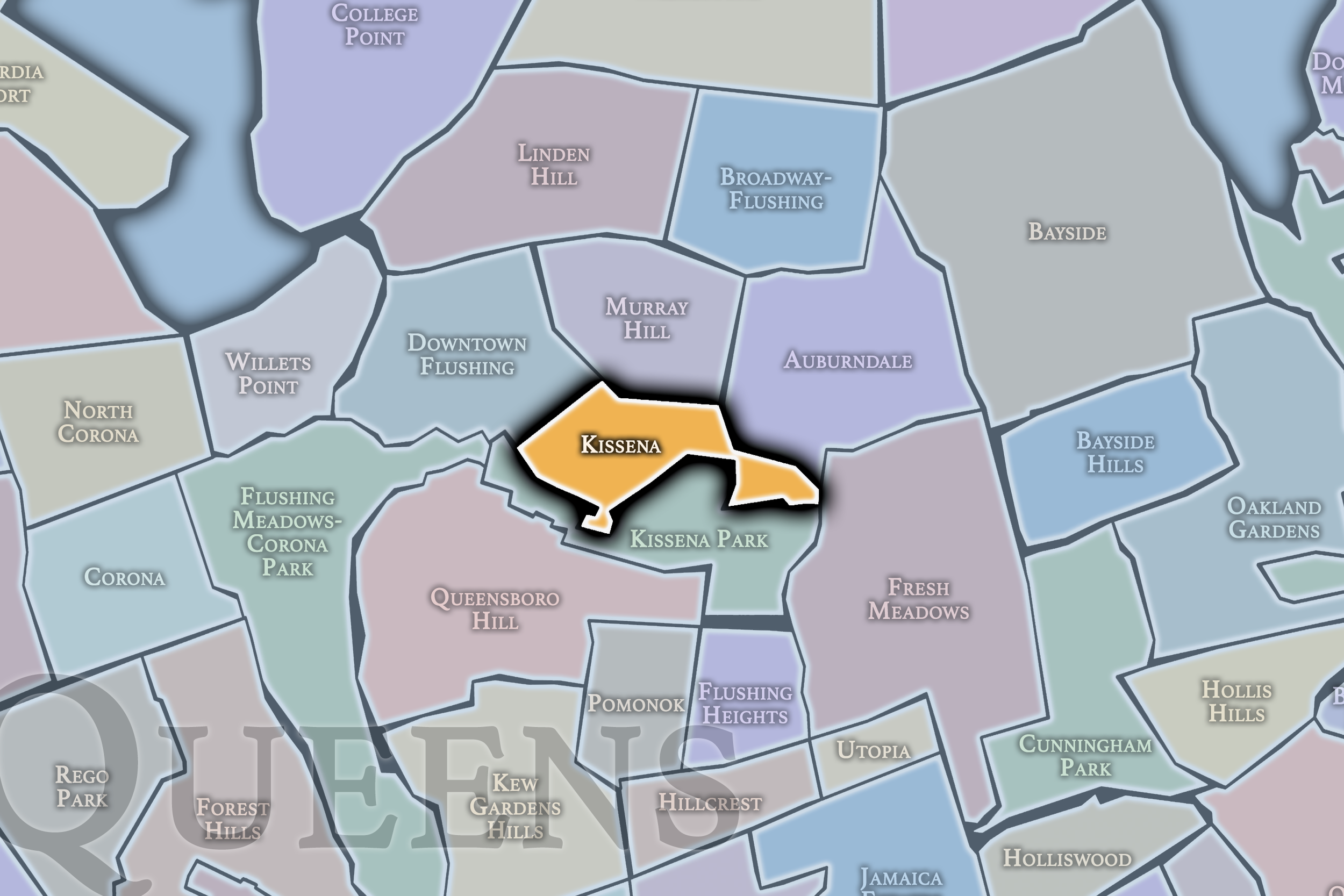 Kissena Neighborhood Map.png
