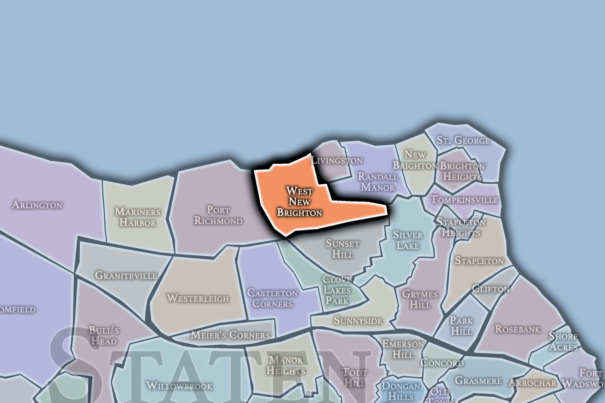 West New Brighton Neighborhood Map.png