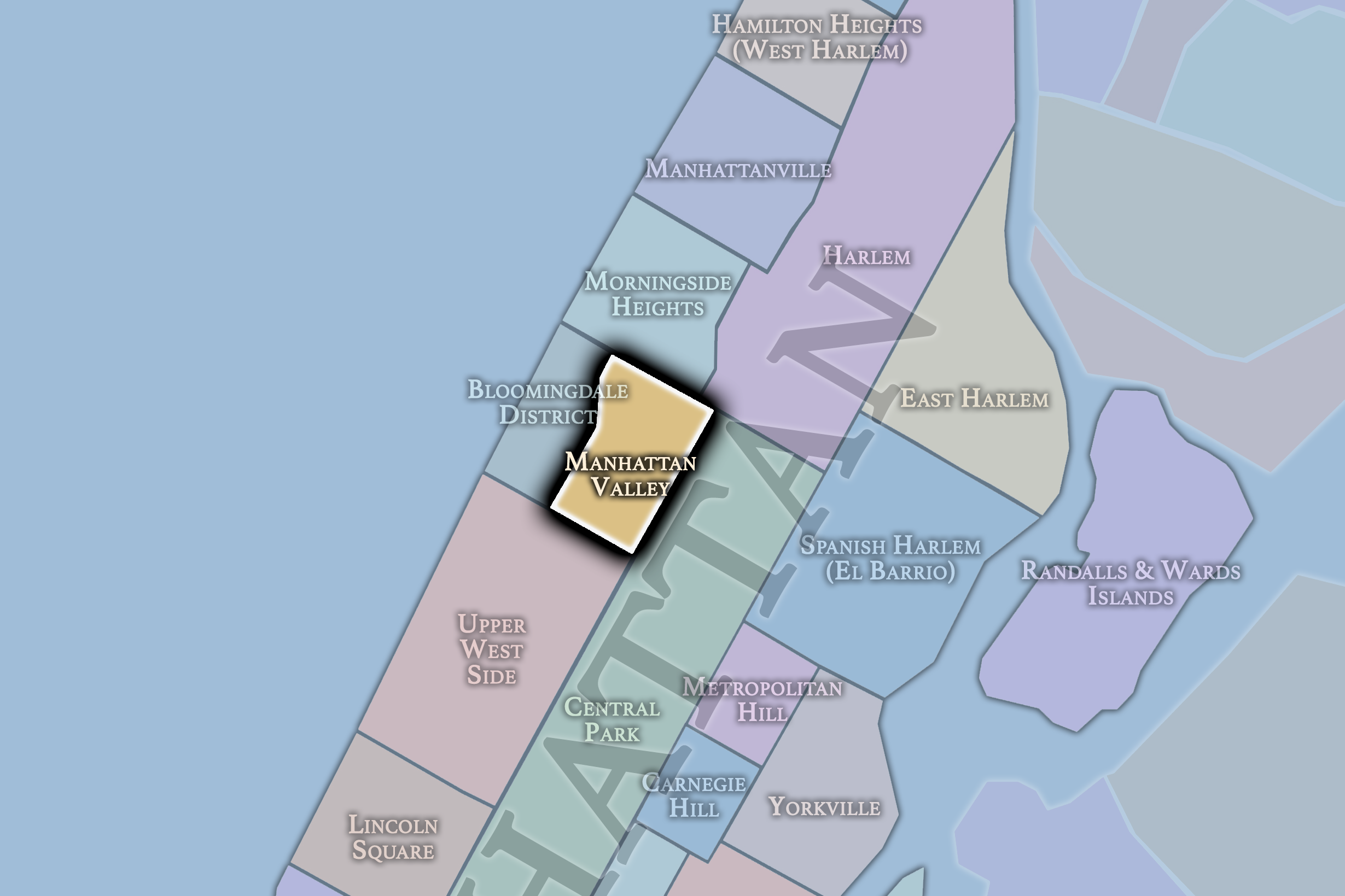 Manhattan Valley Neighborhood Map.png