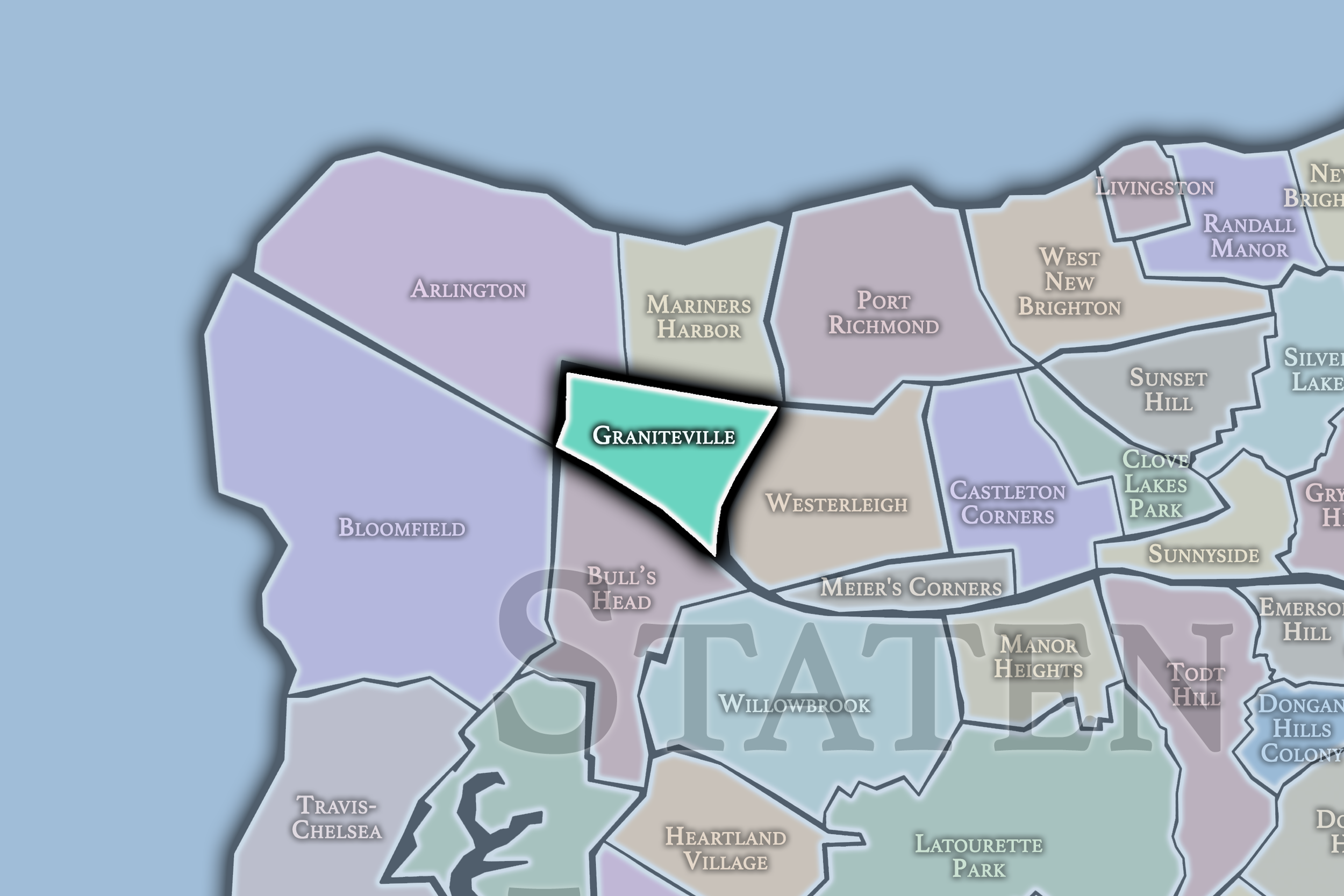 Graniteville Neighborhood Map.png