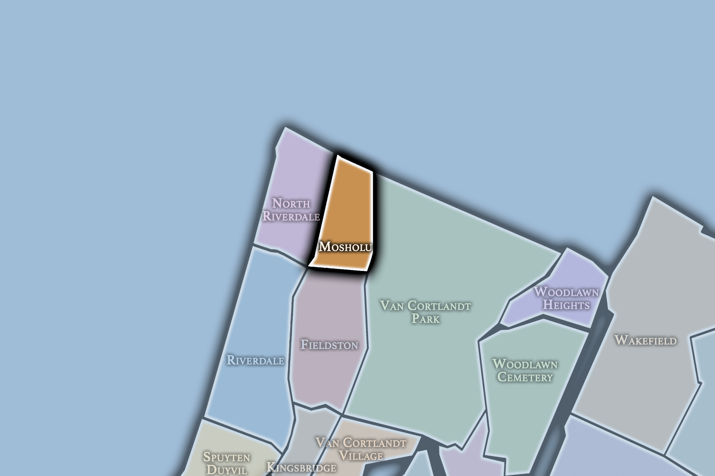 Mosholu Neighborhood Map.png