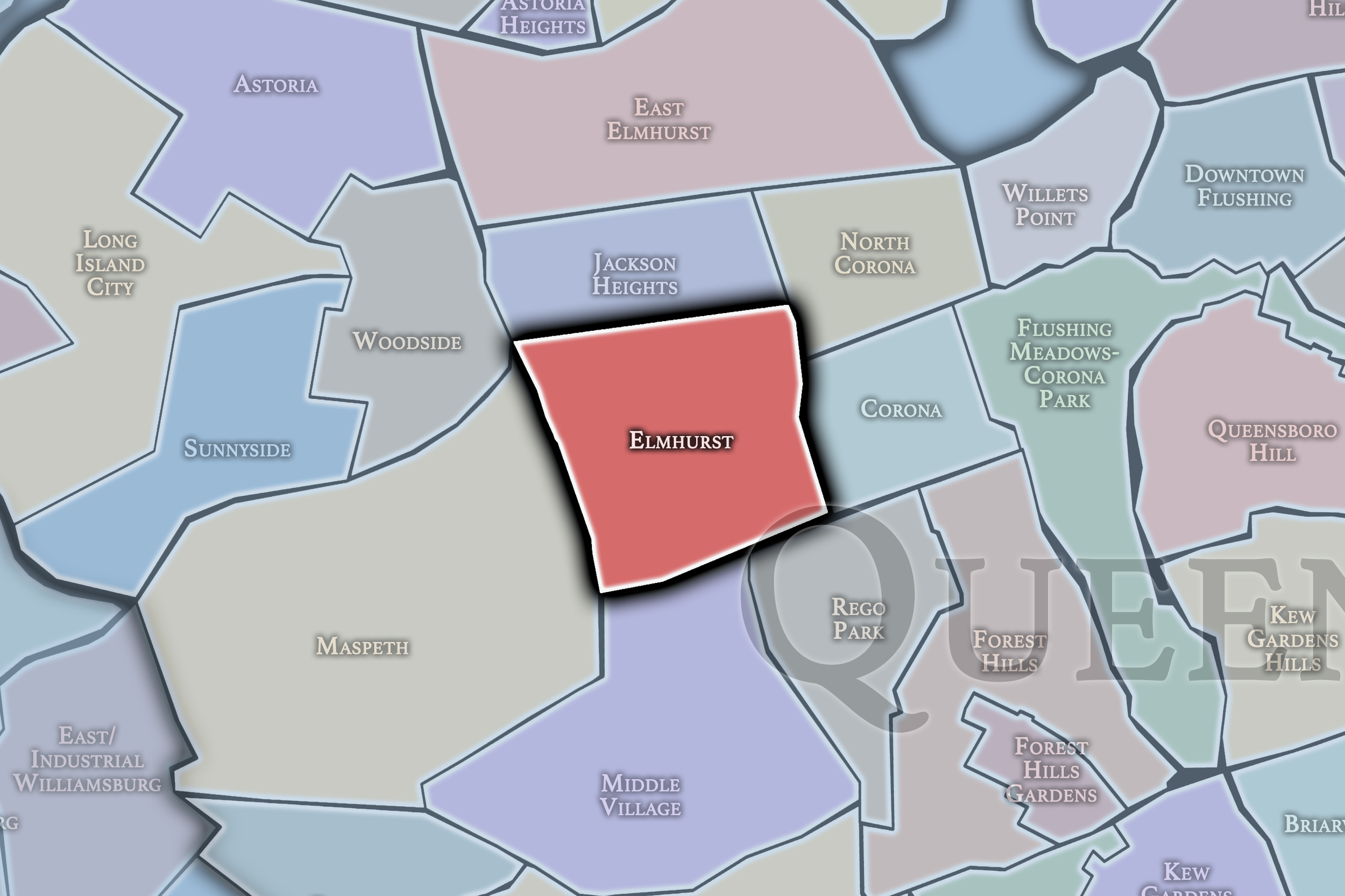 Elmhurst Neighborhood Map.png