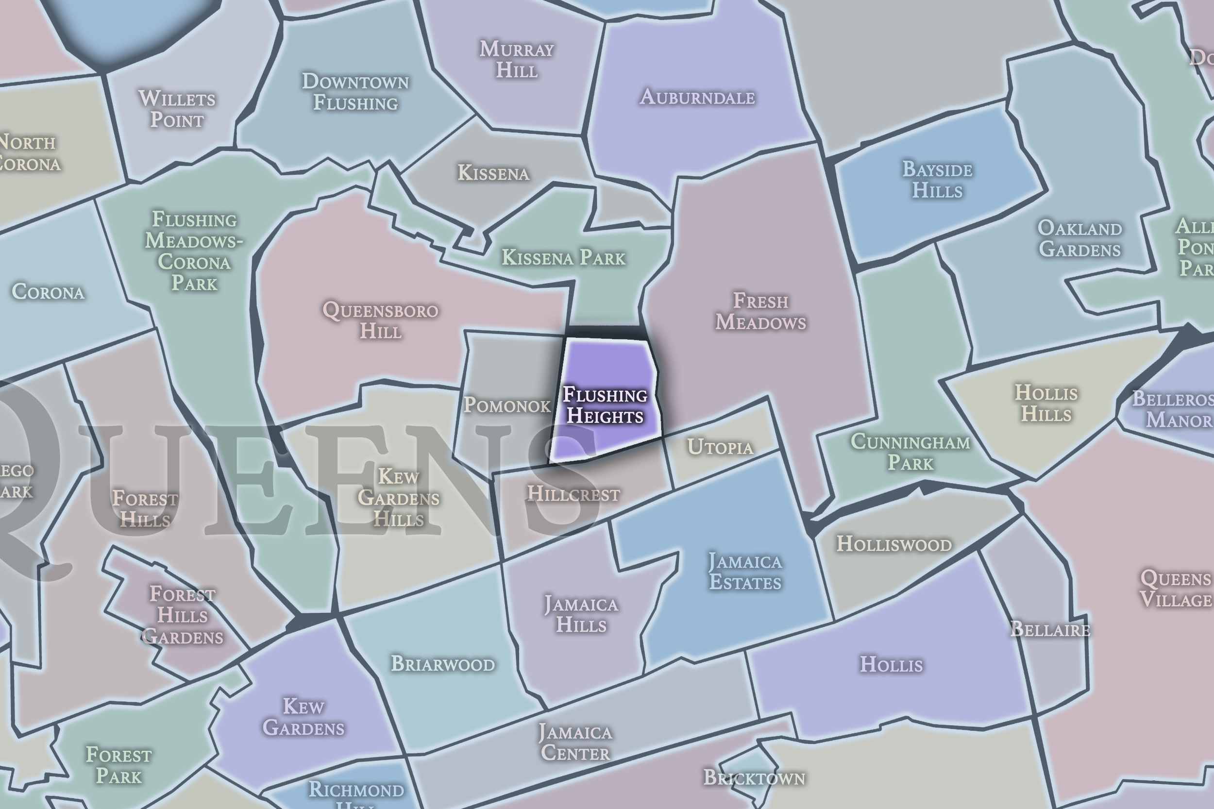 Flushing Heights Neighborhood Map.png