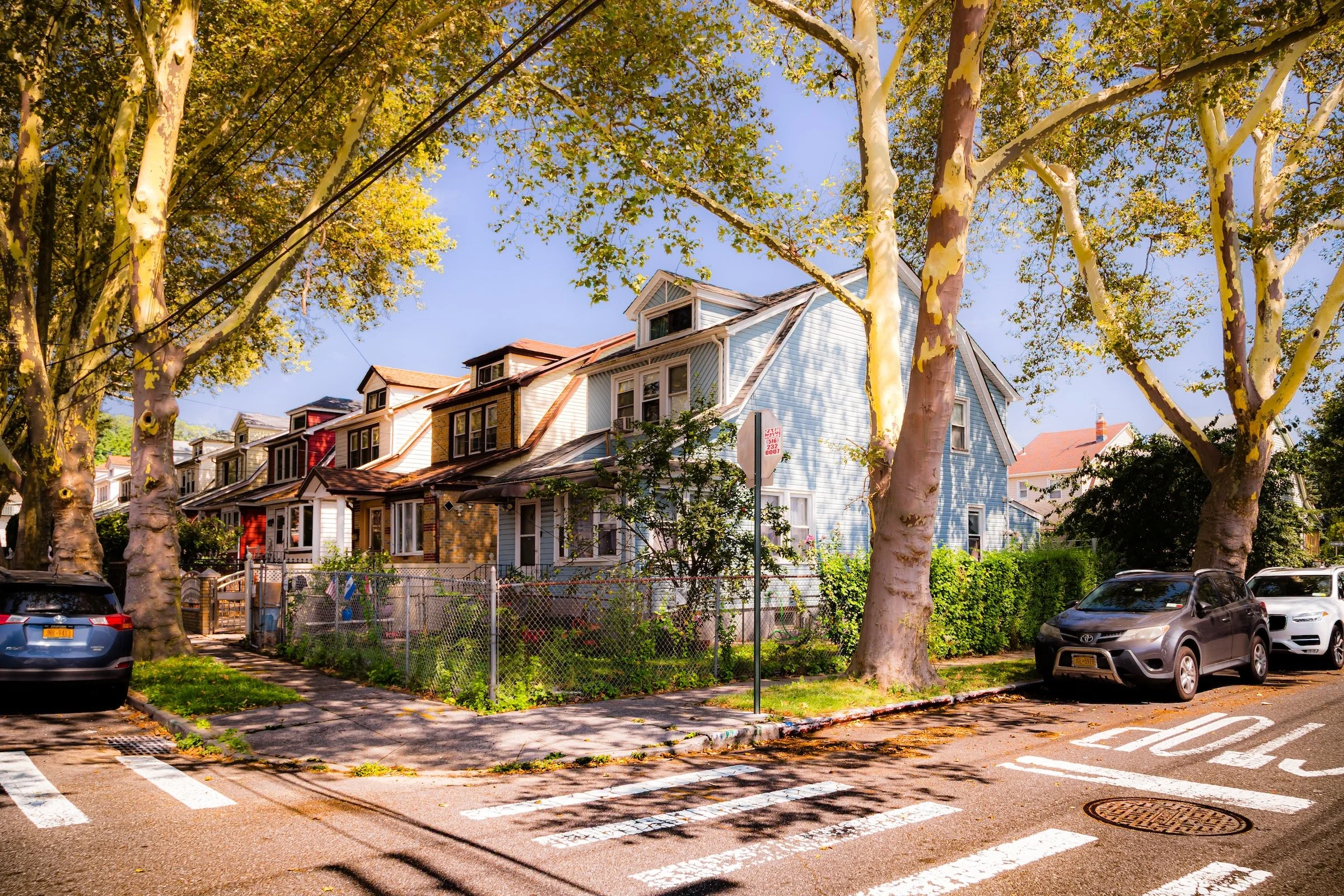 Tree-Lined 215th Place - Click To Purchase Print