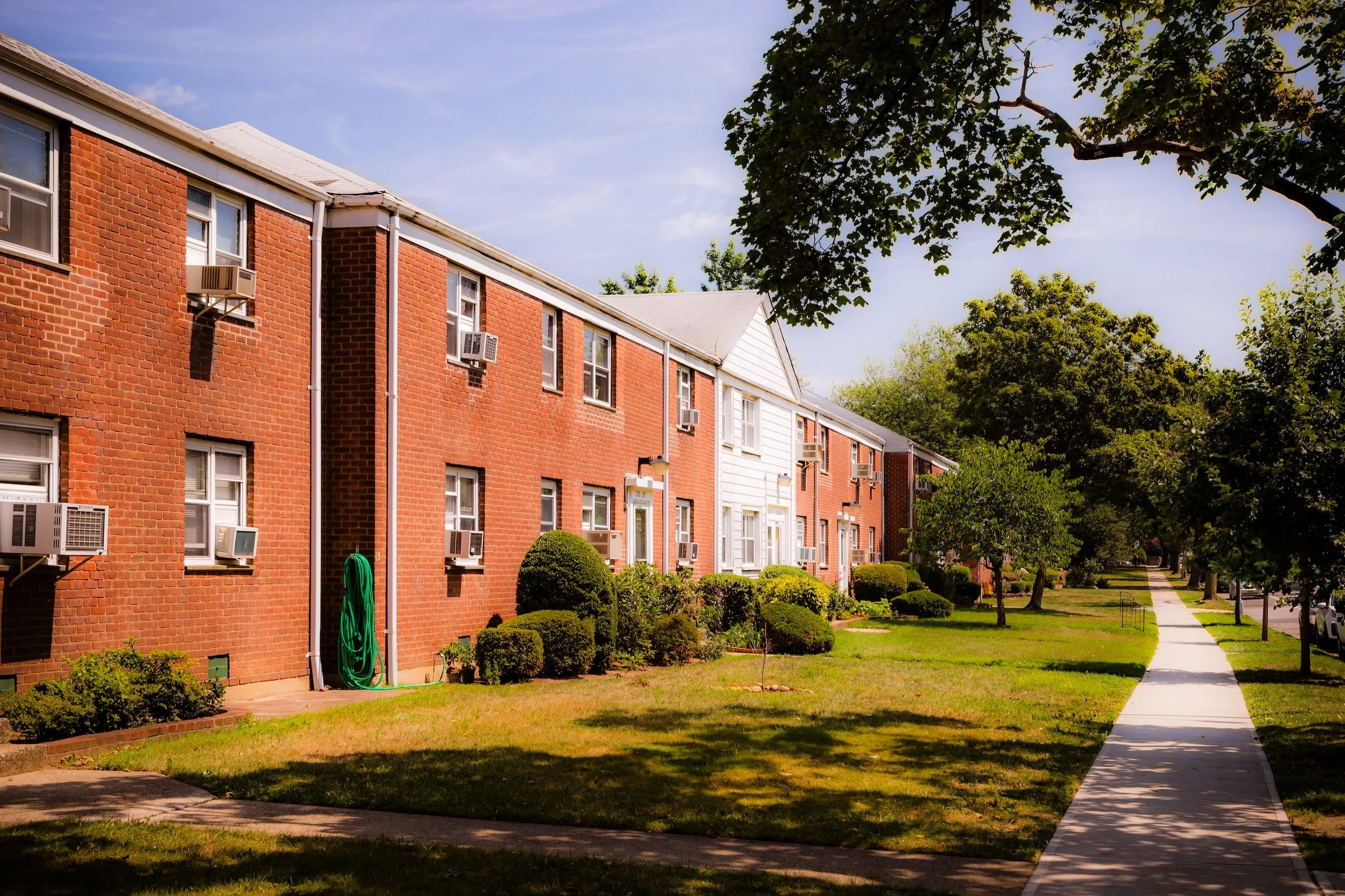 Oakland Gardens Sidewalk - Click To Purchase Prints
