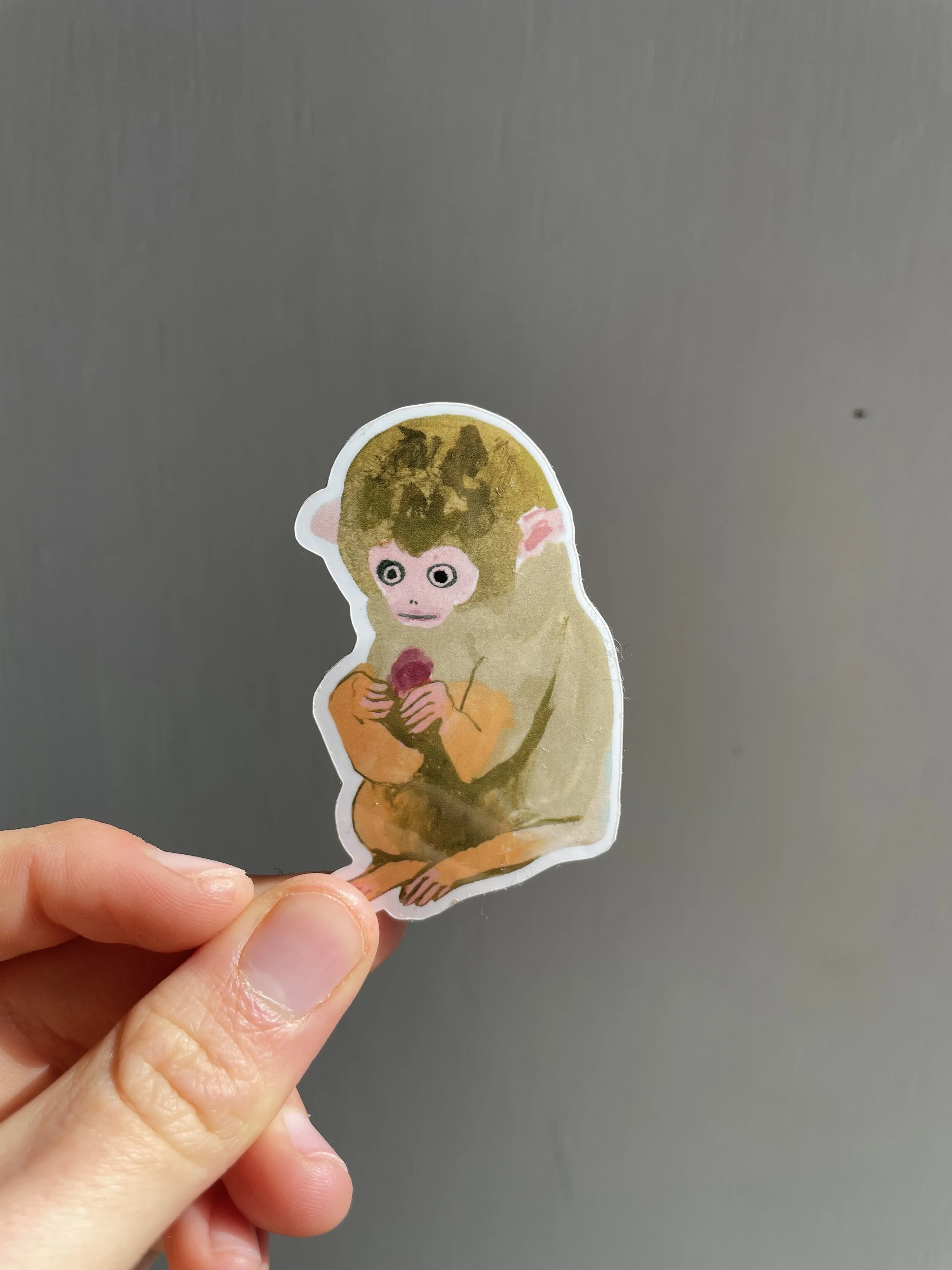 Little Monkey Sticker