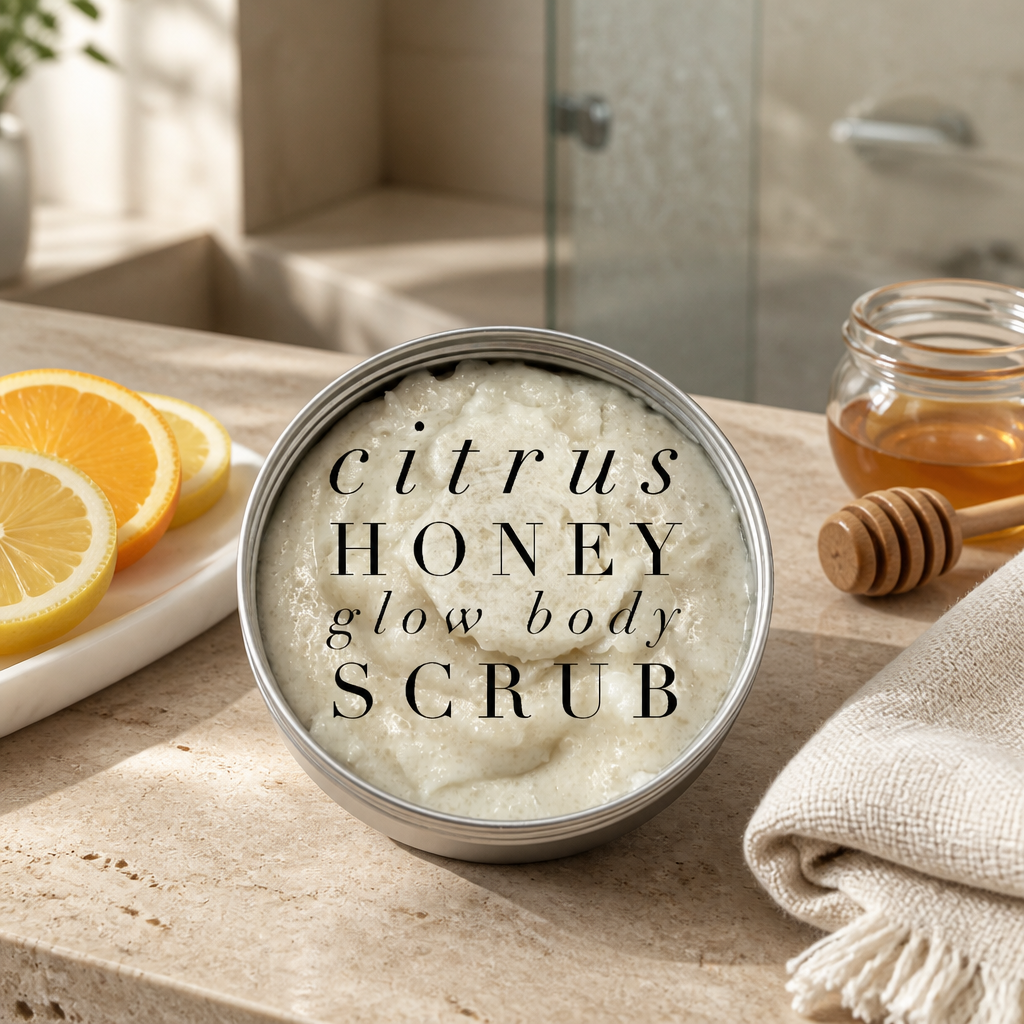 CITRUS HONEY GLOW BODY SCRUB, 150g