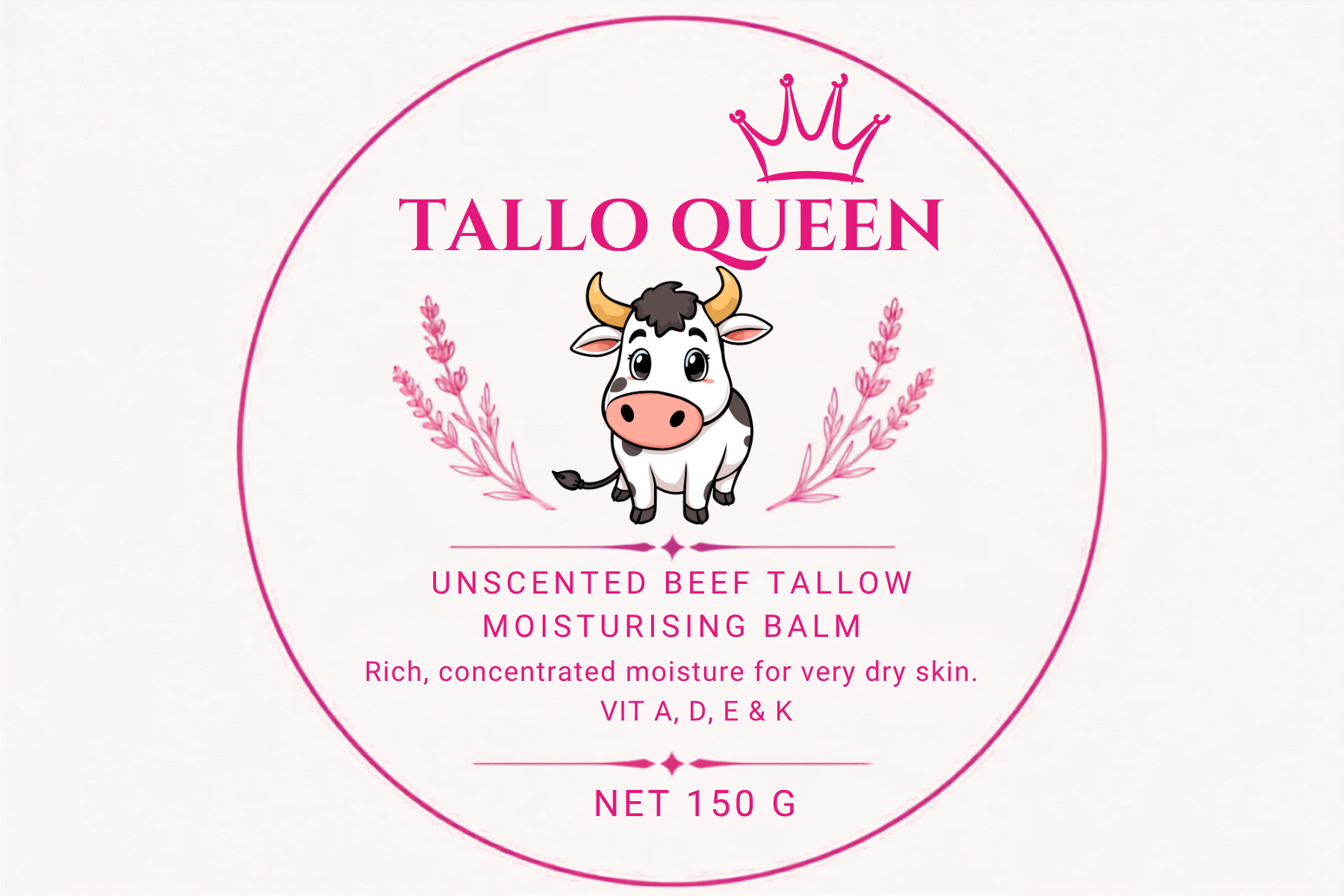 KIDS TALLOW BALM UNSCENTED, 150g.
