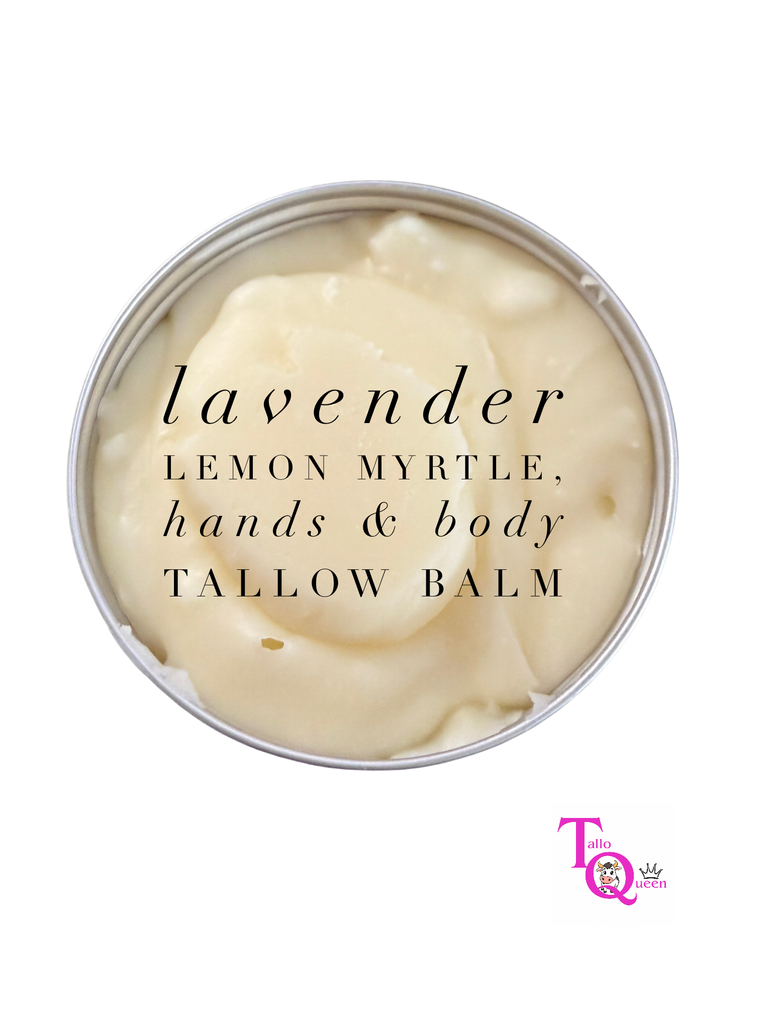 LAVENDER LEMON MYRTLE TALLOW BALM, 60g.