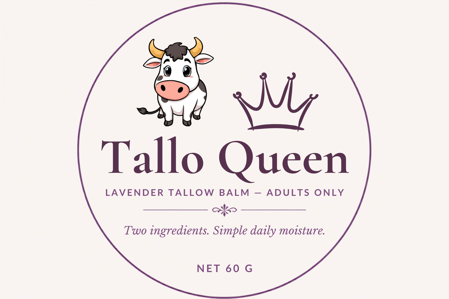 LAVENDER TALLOW BALM, 60g