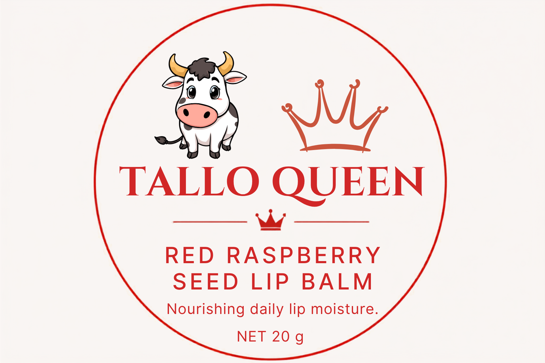 RED RASPBERRY SEED OIL LIP BALM FRONT LABLE.png