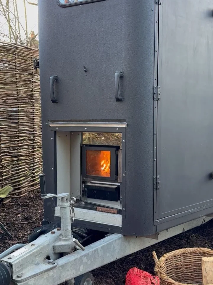 Back to the fire.

To heat that asks you to sit still.
To cold that brings you back into your body.
To the simple ritual of warmth, cool, rest - repeated without rush.

A moment to step out of the noise and into something older and simpler.

We&rsquo