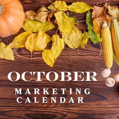Your October Marketing Menu is here!