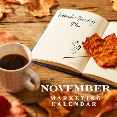 Your November Marketing Menu is here! 
