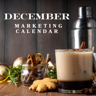 Your December Marketing Menu is here! 