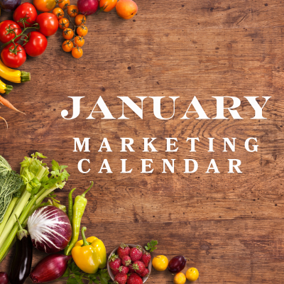 Your January Marketing Menu is here! 