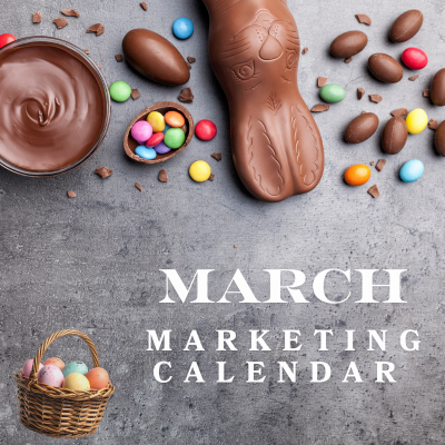 Your March Marketing Menu is here! 
