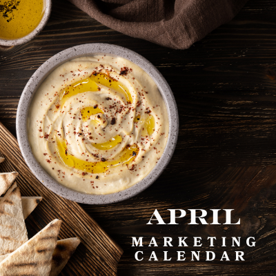 Your April Marketing Menu is here! 