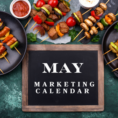 Your May Marketing Menu is here! 