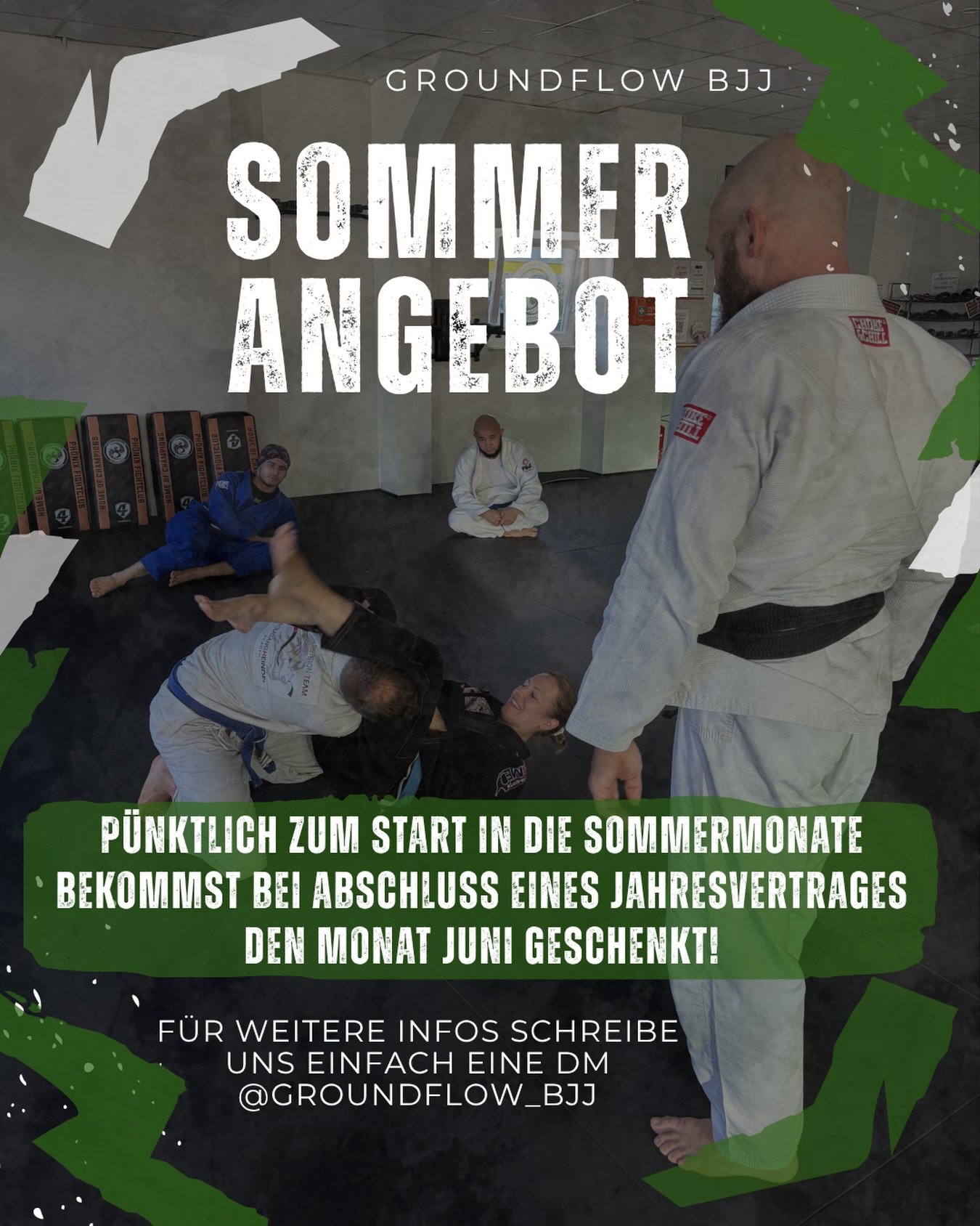 Die Sonne scheint, die Temperaturen steigen! P&uuml;nktlich zum Start in die warmen Monate des Jahres gibt es von uns das passende Angebot um fit durch den Sommer zu kommen! ☀️

Schlie&szlig;e noch im Juni einen Jahresvertrag ab und trainiere deinen 