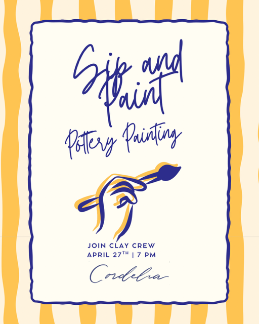 Pottery Painting with Marina 