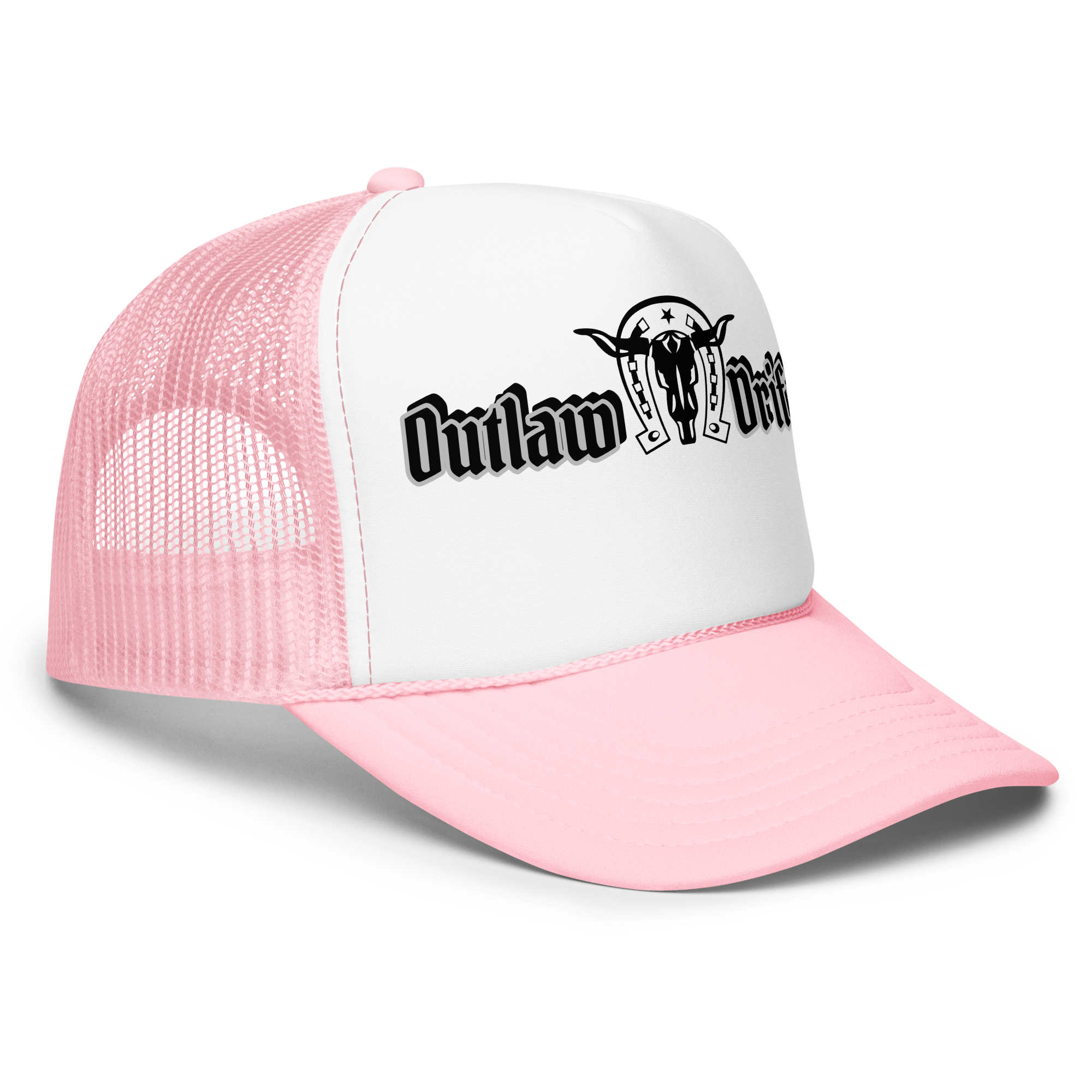 Outlaw Drifter Horseshoe Foam trucker hat