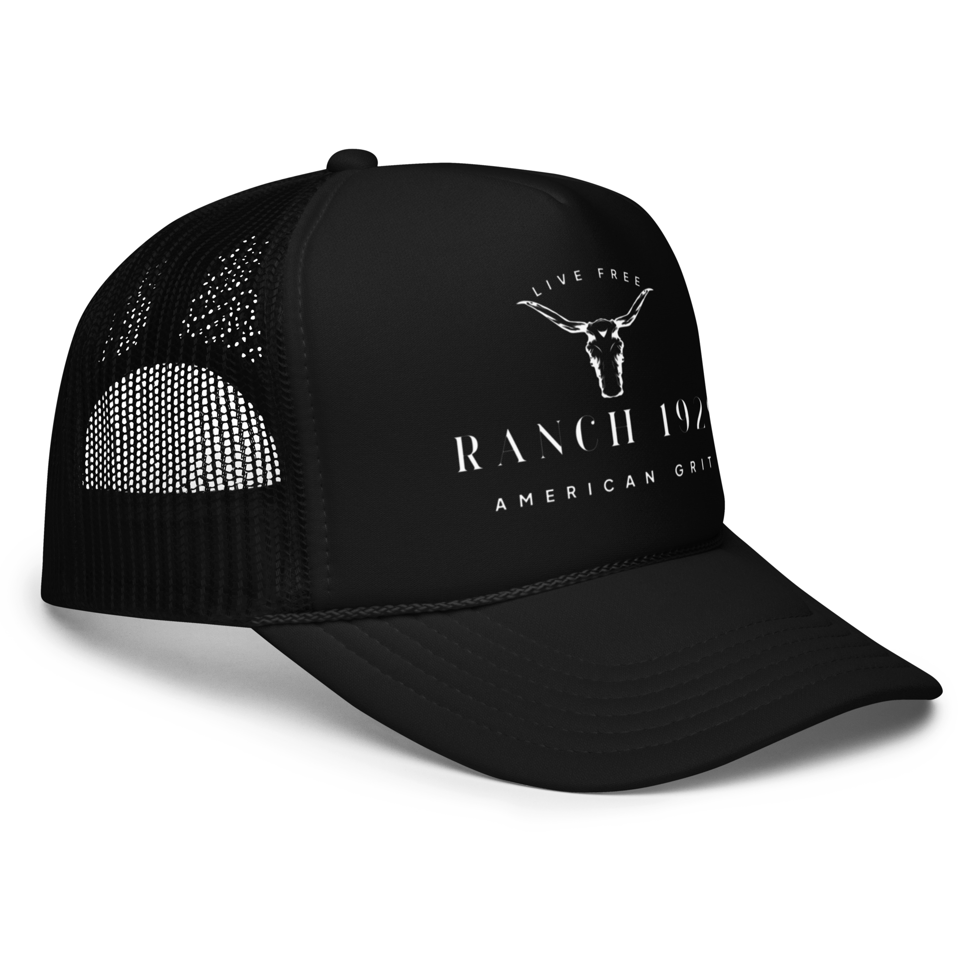 Foam Trucker Ranch 1929 Branded Hat