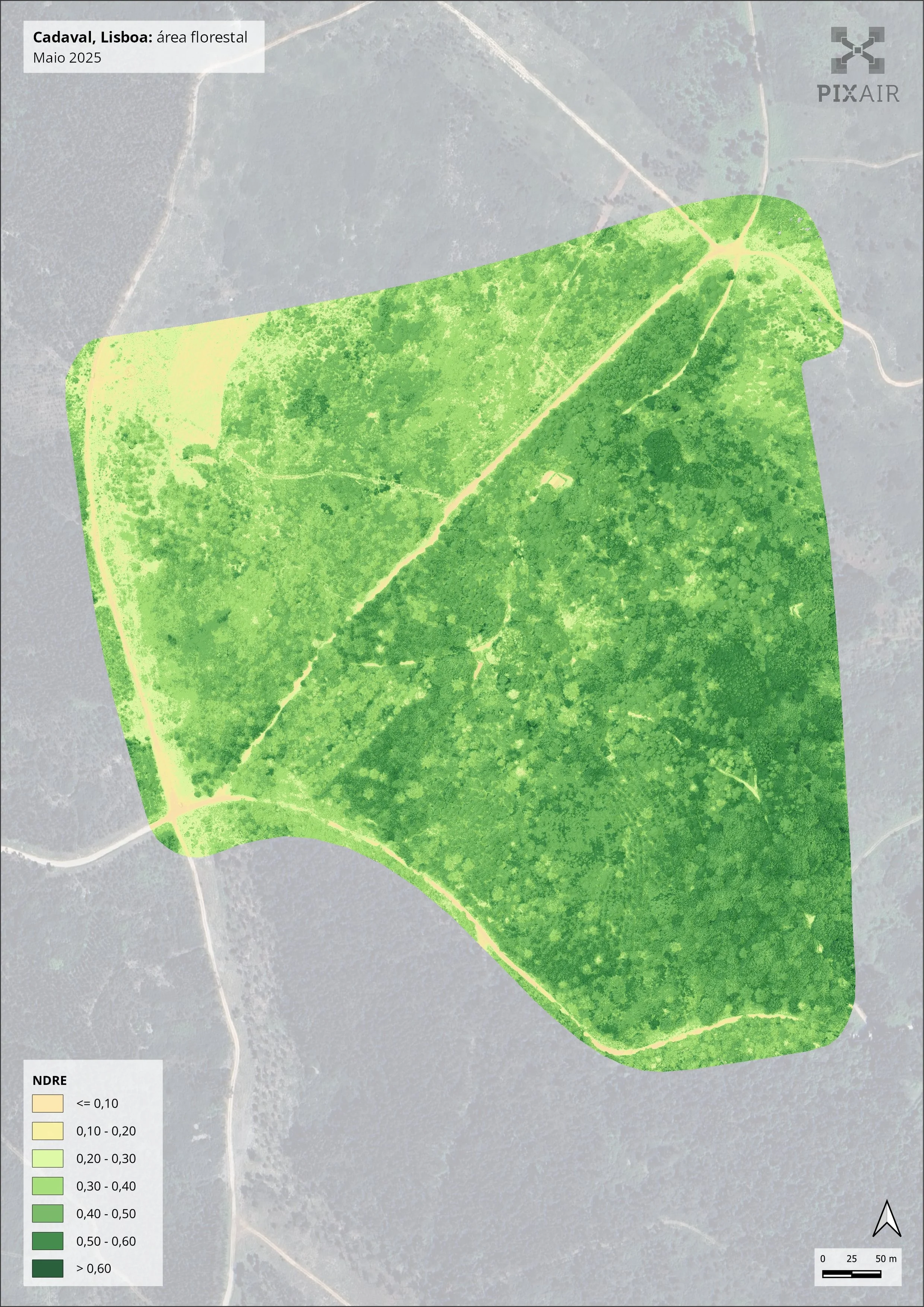 Normalized Difference Red Edge