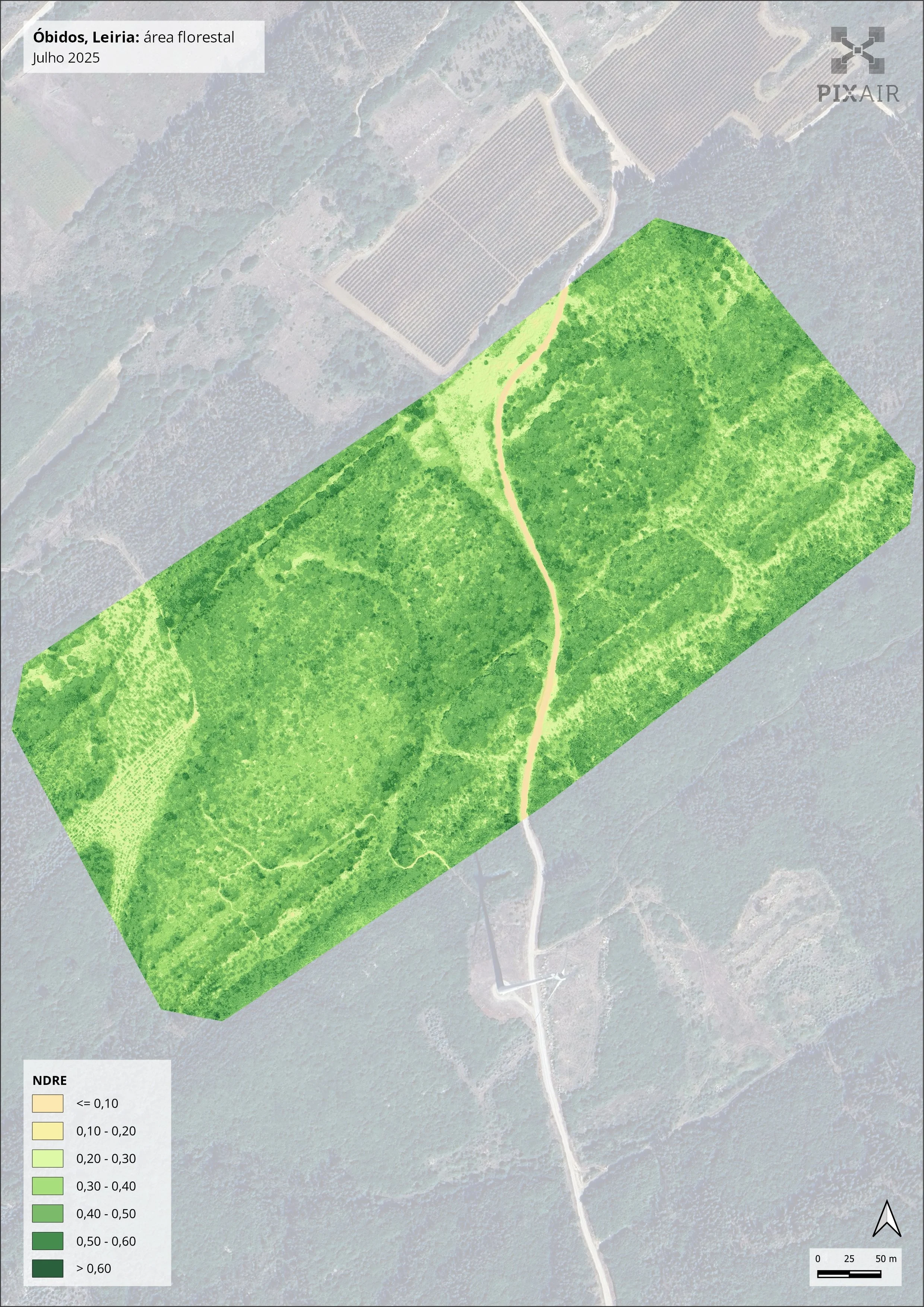 Normalized Difference Red Edge