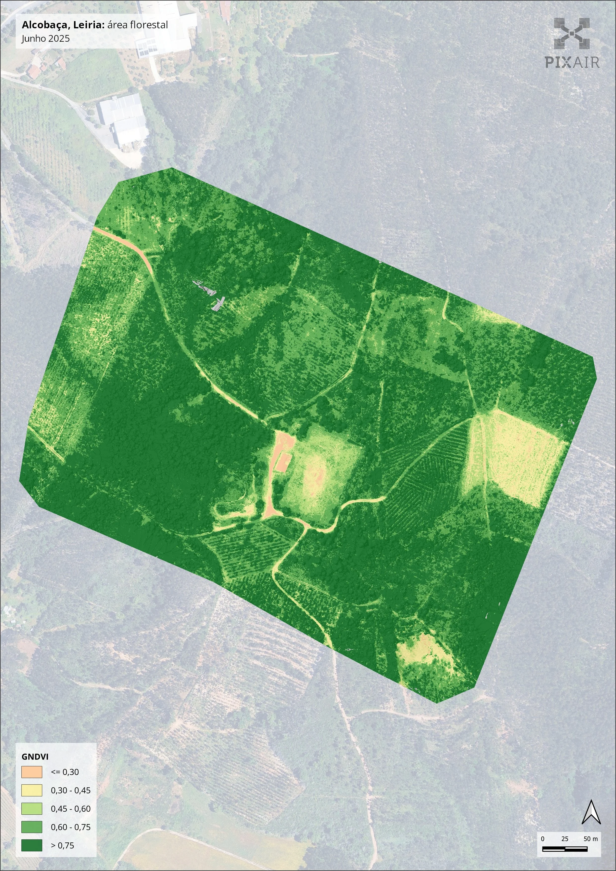 Green Normalized Difference Vegetation Index