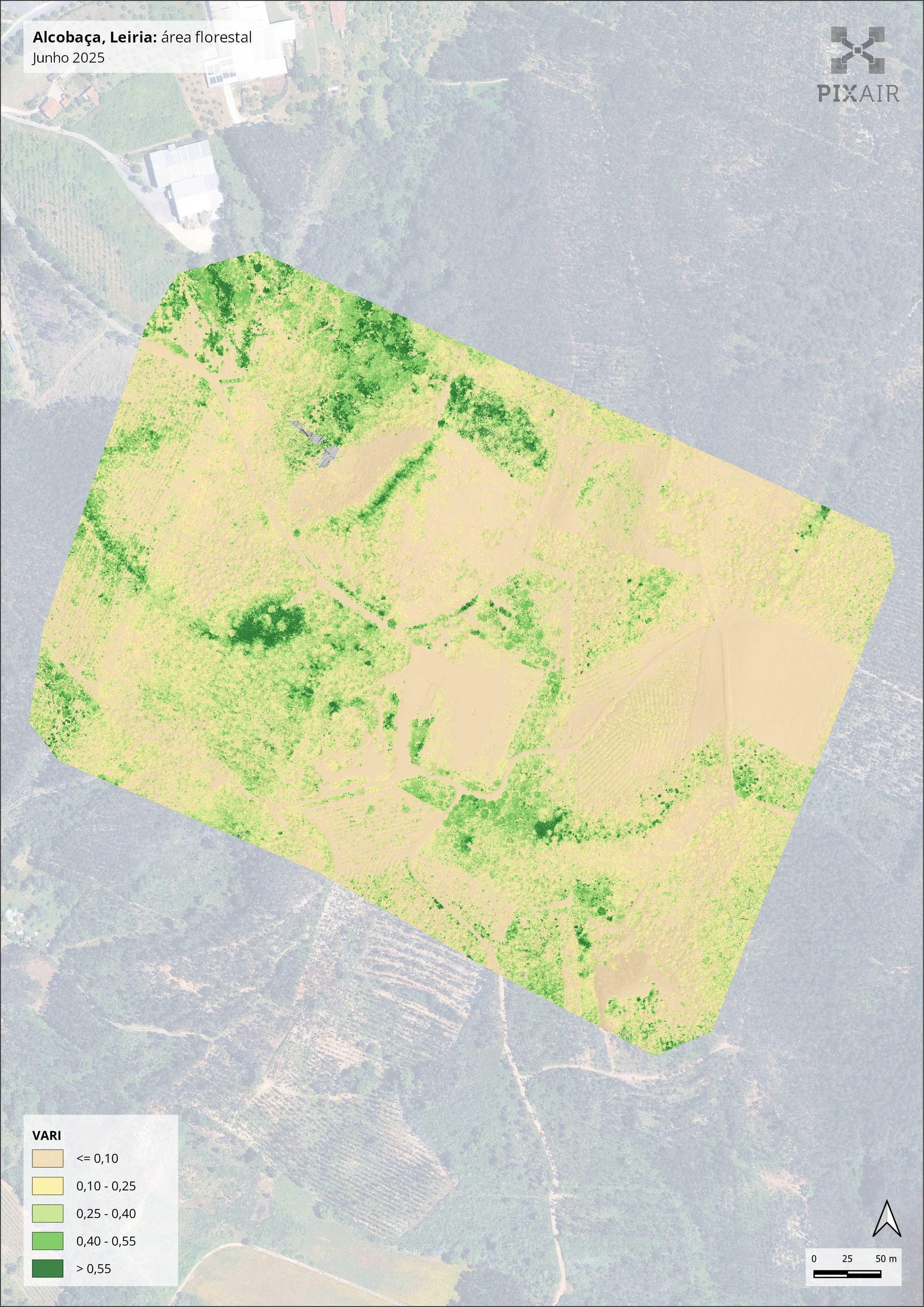 Visible Atmospherically Resistant Index