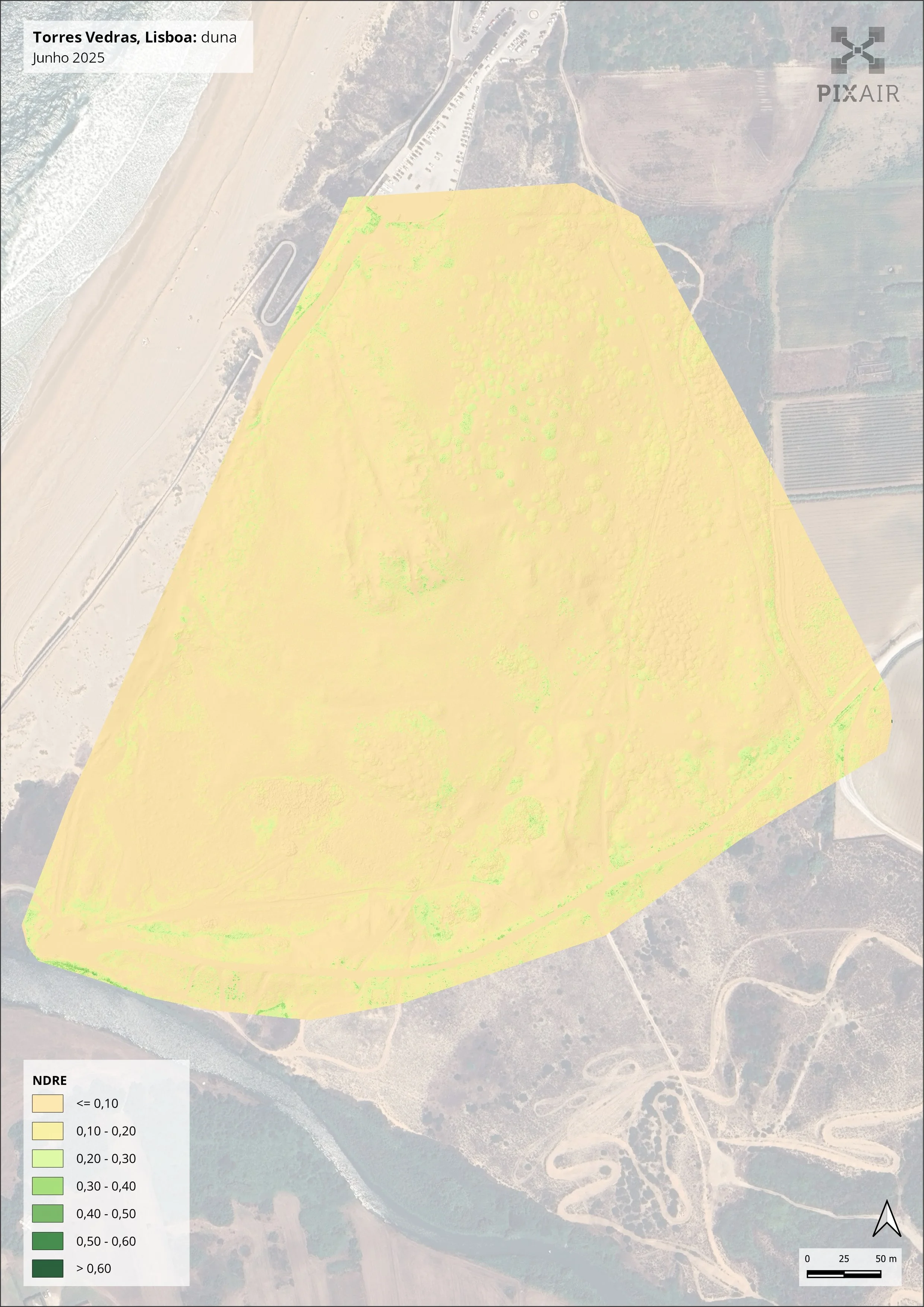 Normalized Difference Red Edge