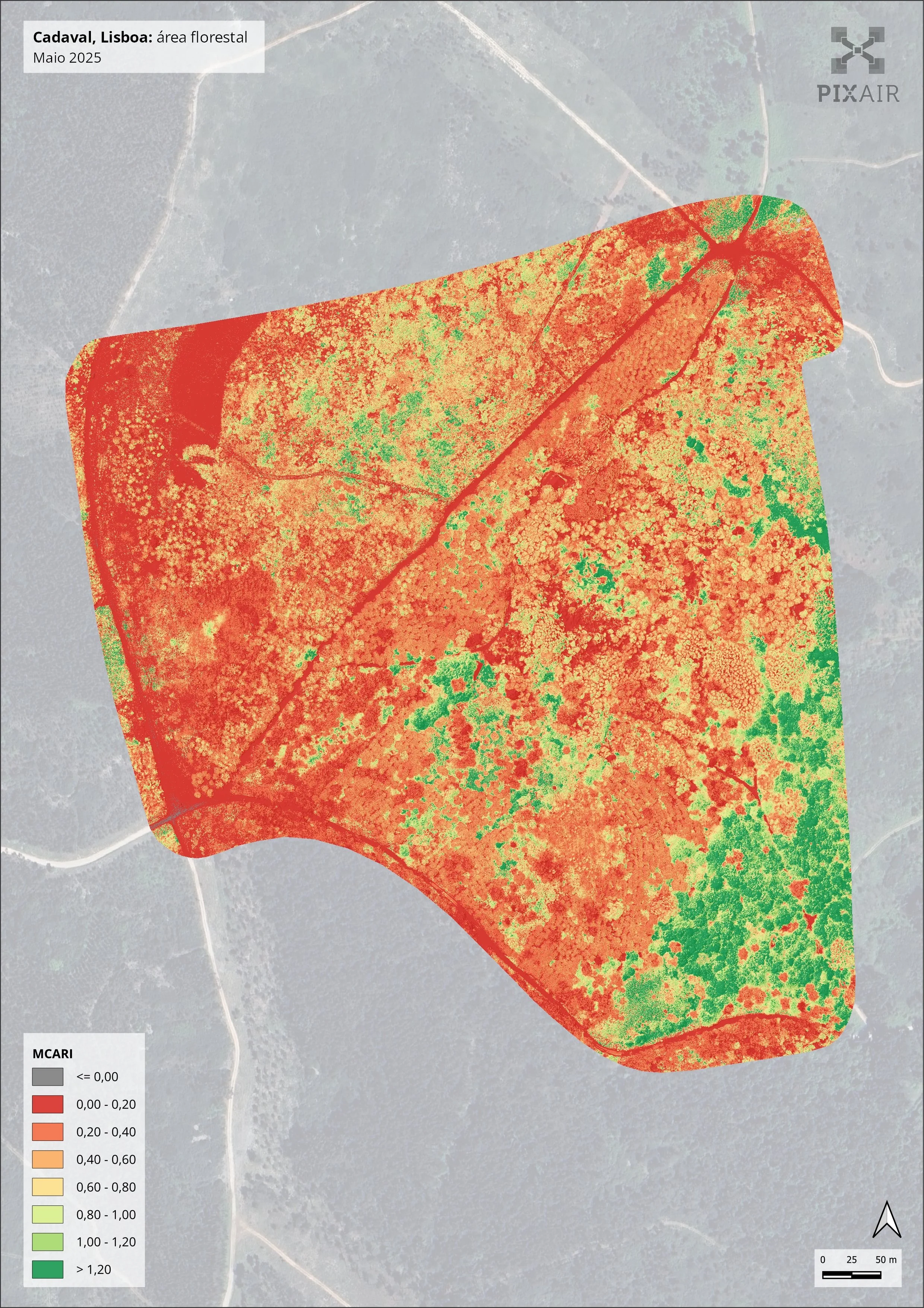 Modified Chlorophyll Absorption Ratio Index
