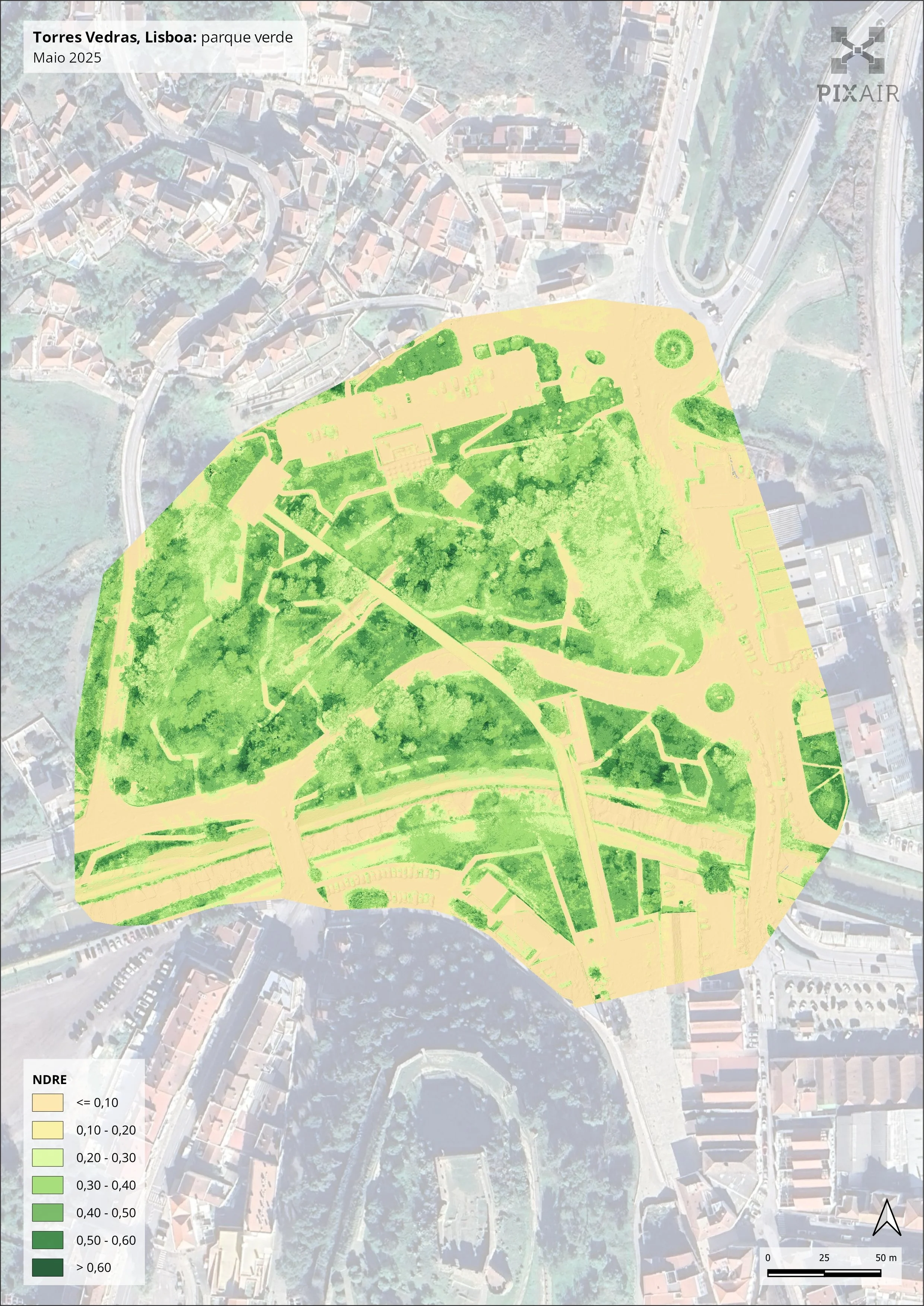 Normalized Difference Red Edge